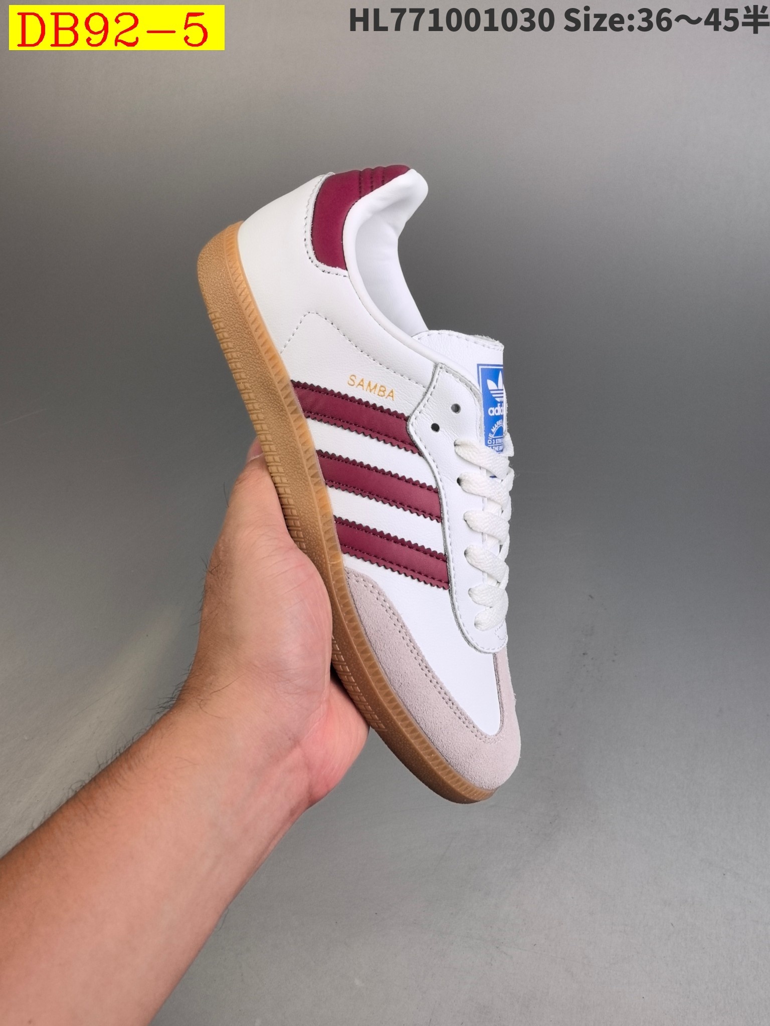 42$ new_dh Adidas Originals Samba OG Half size 36-45 52603024705 DB92 gallery