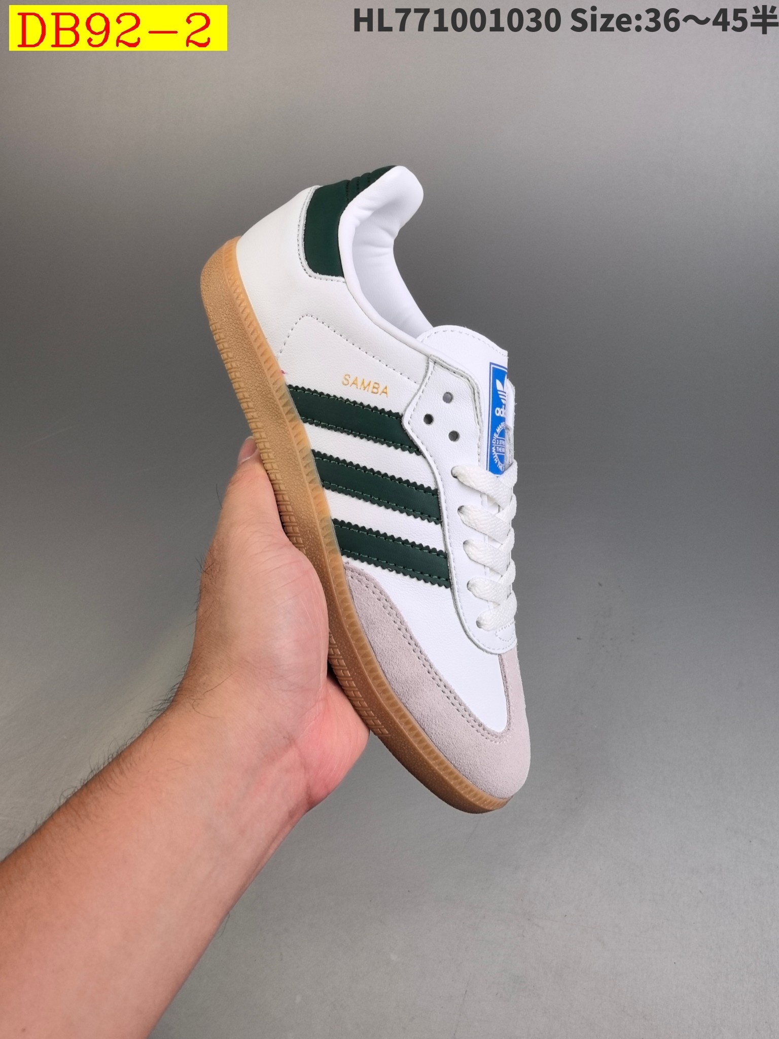 42$ new_dh Adidas Originals Samba OG Half size 36-45 52603024705 DB92 gallery