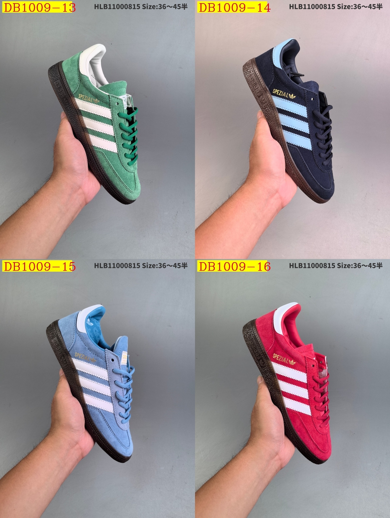 42$ new_dh Adidas originals Handball Spezial  SIZE 36-45 62508024705 DB1009 gallery