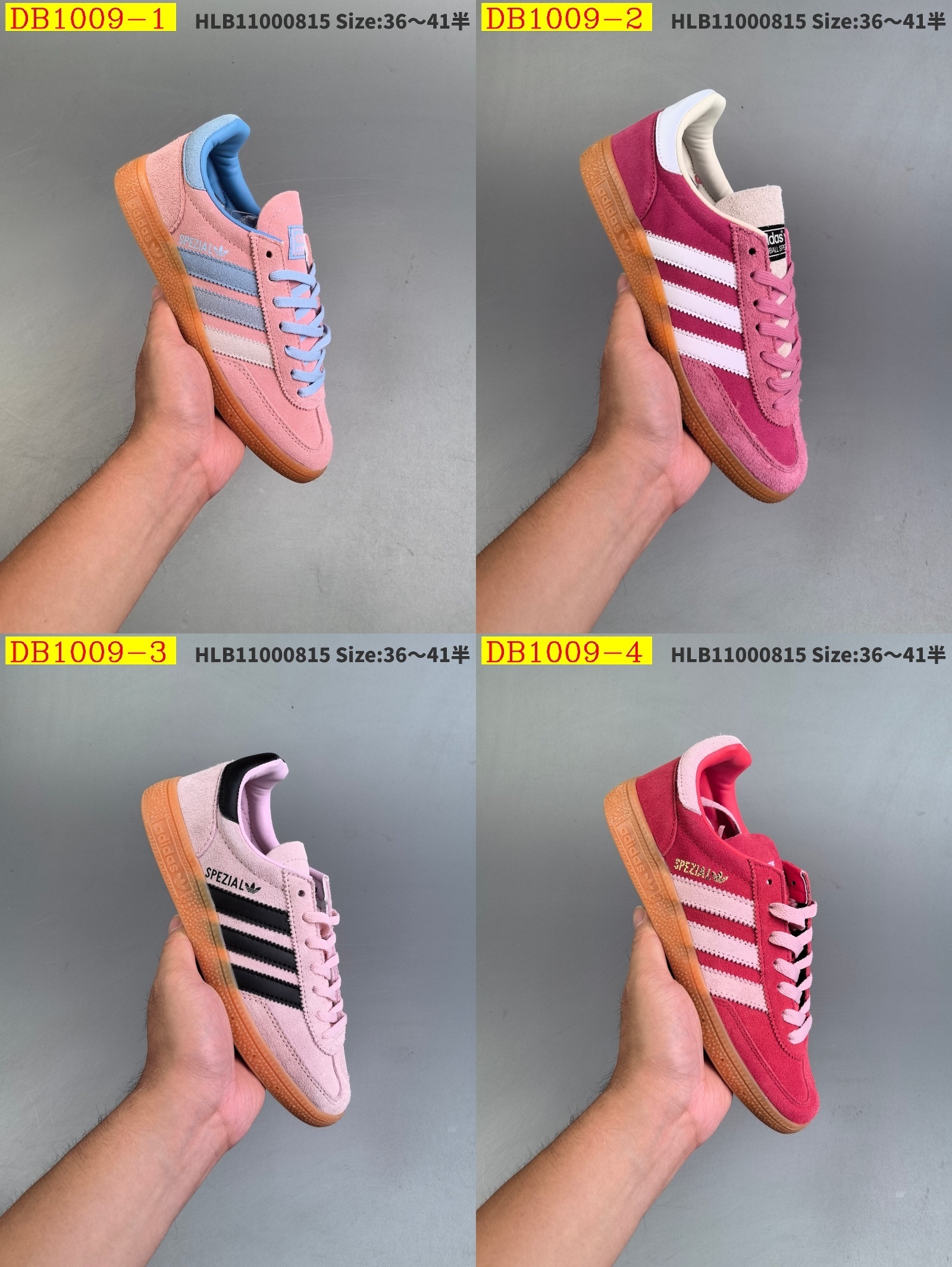 42$ new_dh Adidas originals Handball Spezial  SIZE 36-45 62508024705 DB1009 gallery