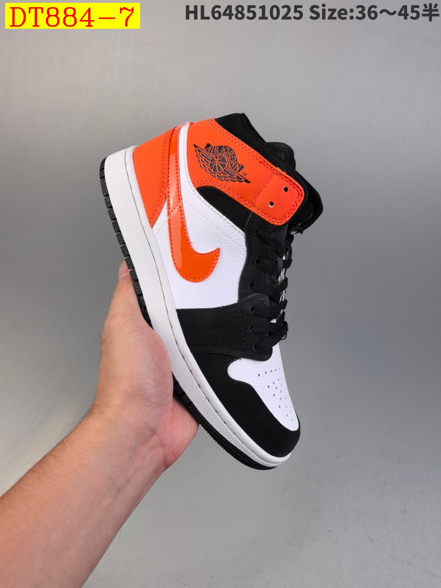 42$ new_dh Air Jordan 1 Mid Obsidian size 36-45 41572024705 DT884 gallery
