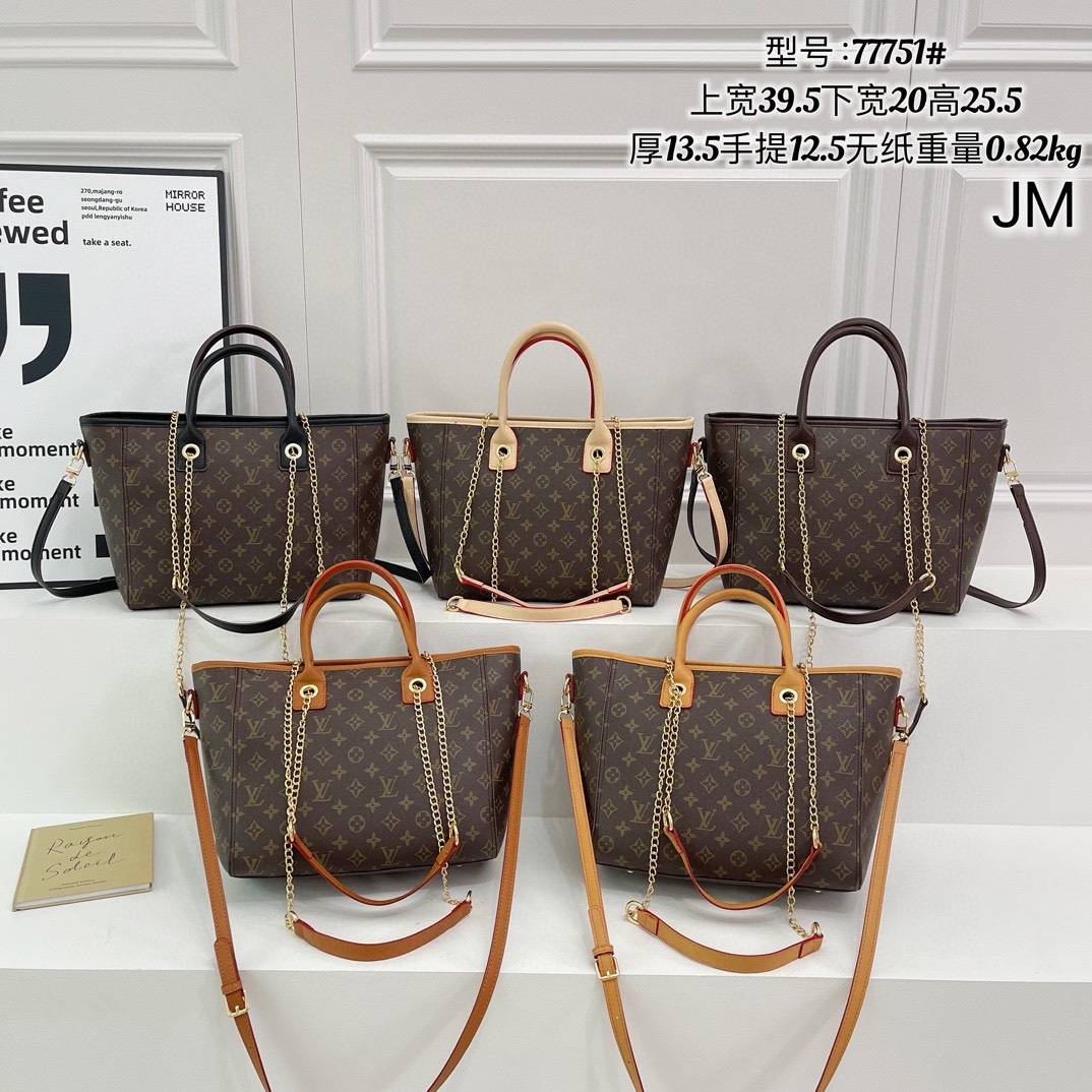 42$ new_dh LV 77751 PU Shoulder bag SIZE 39X25X13 CM 41572024705 DX246 gallery