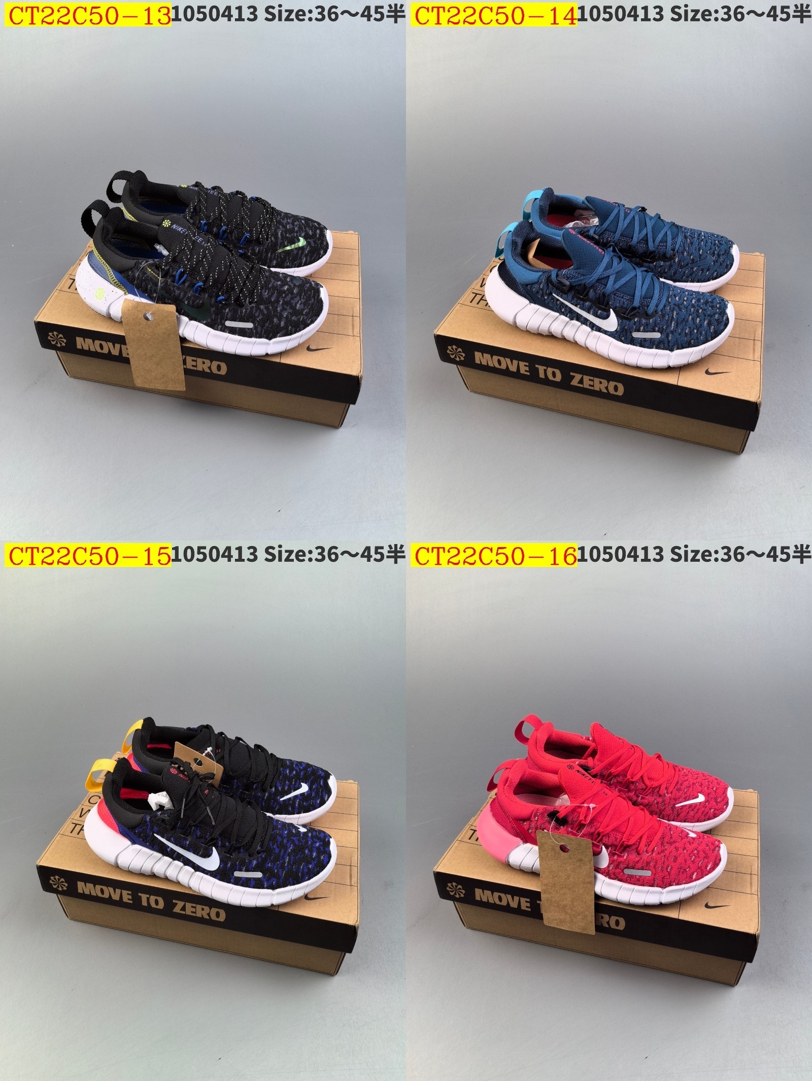 42$ new_dh Nike Free Run 5 SIZE 36-45 92514024708 CT22C50 gallery