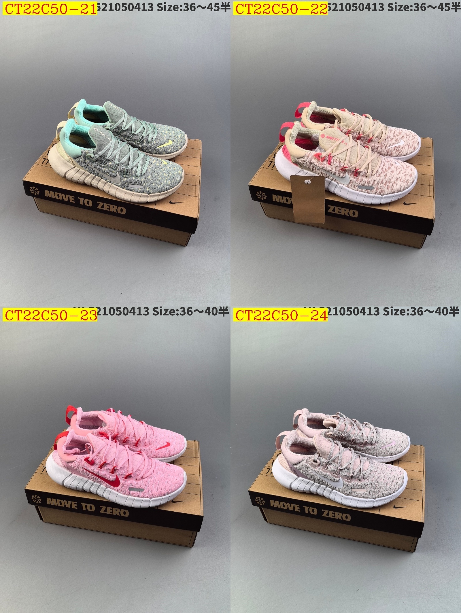42$ new_dh Nike Free Run 5 SIZE 36-45 92514024708 CT22C50 gallery