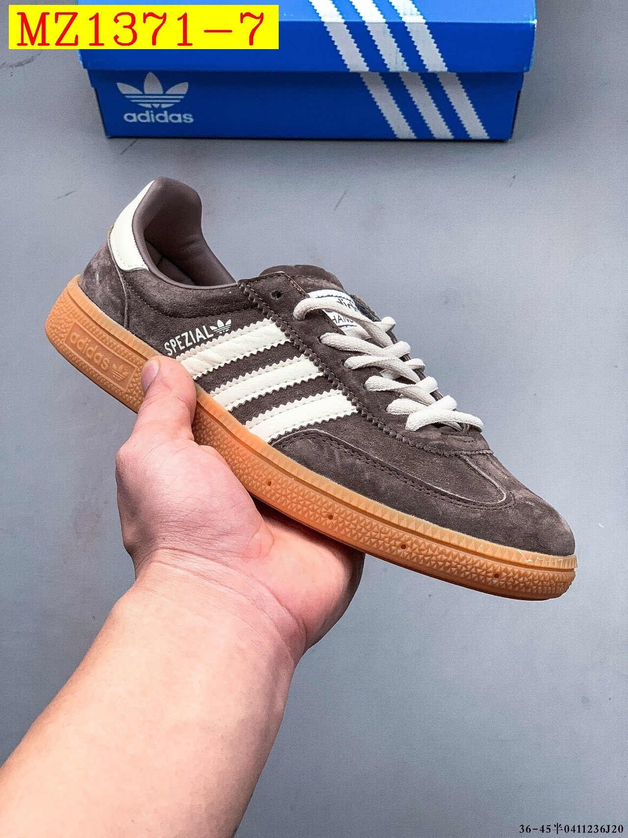 43$ Adidas HANDBALL SPEZIAL 3 size 36-45 half 827050 MZ1371 gallery