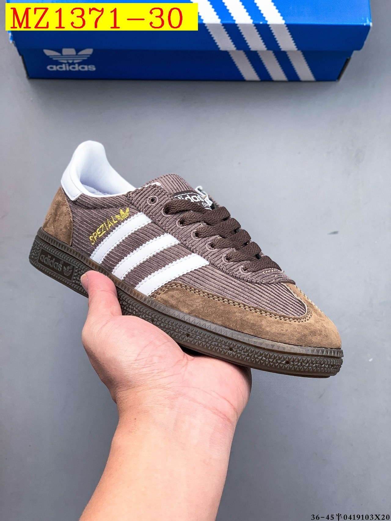 43$ Adidas HANDBALL SPEZIAL 3 size 36-45 half 827050 MZ1371 gallery