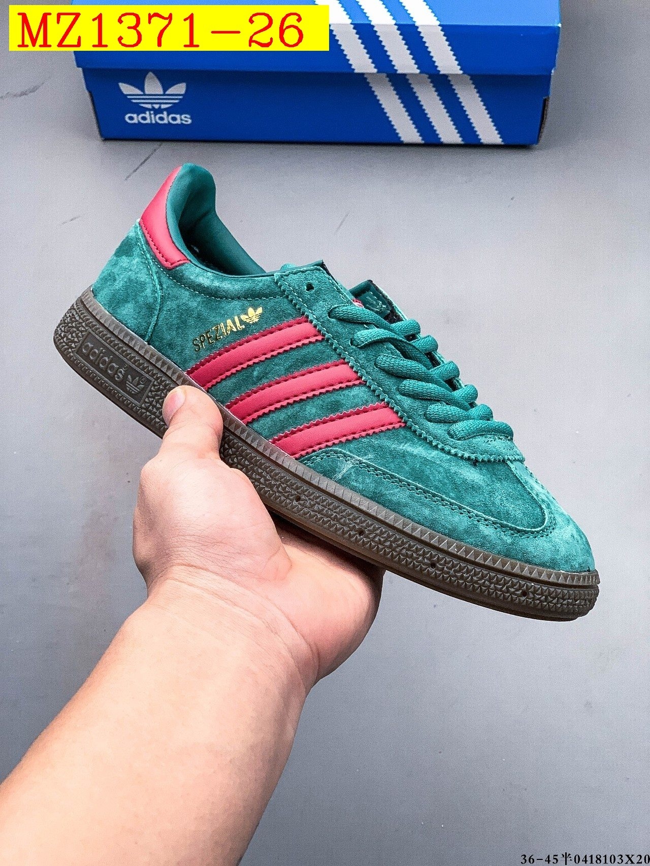 43$ Adidas HANDBALL SPEZIAL 3 size 36-45 half 827050 MZ1371 gallery