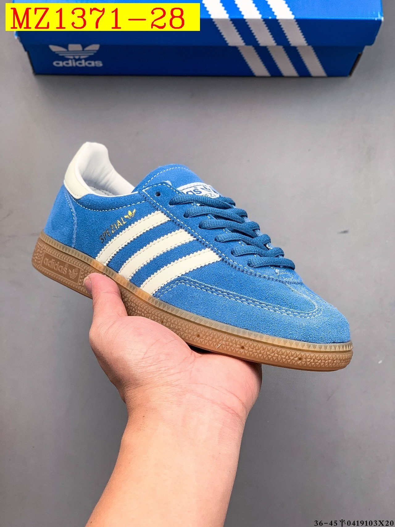 43$ Adidas HANDBALL SPEZIAL 3 size 36-45 half 827050 MZ1371 gallery
