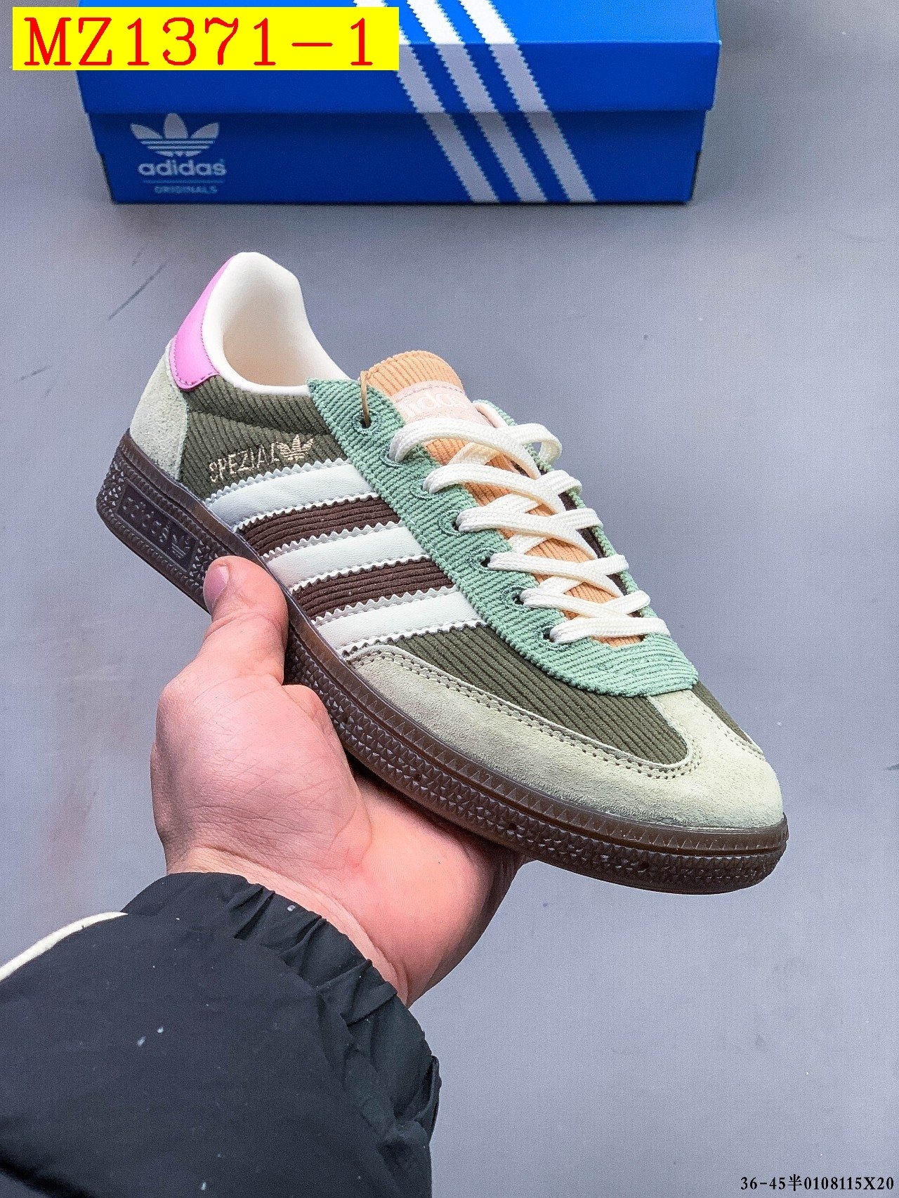 43$ Adidas HANDBALL SPEZIAL 3 size 36-45 half 827050 MZ1371 gallery