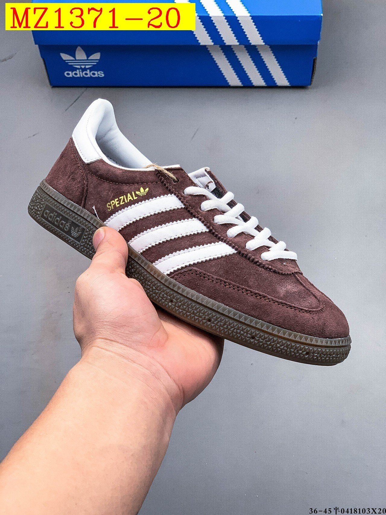 43$ Adidas HANDBALL SPEZIAL 3 size 36-45 half 827050 MZ1371 gallery