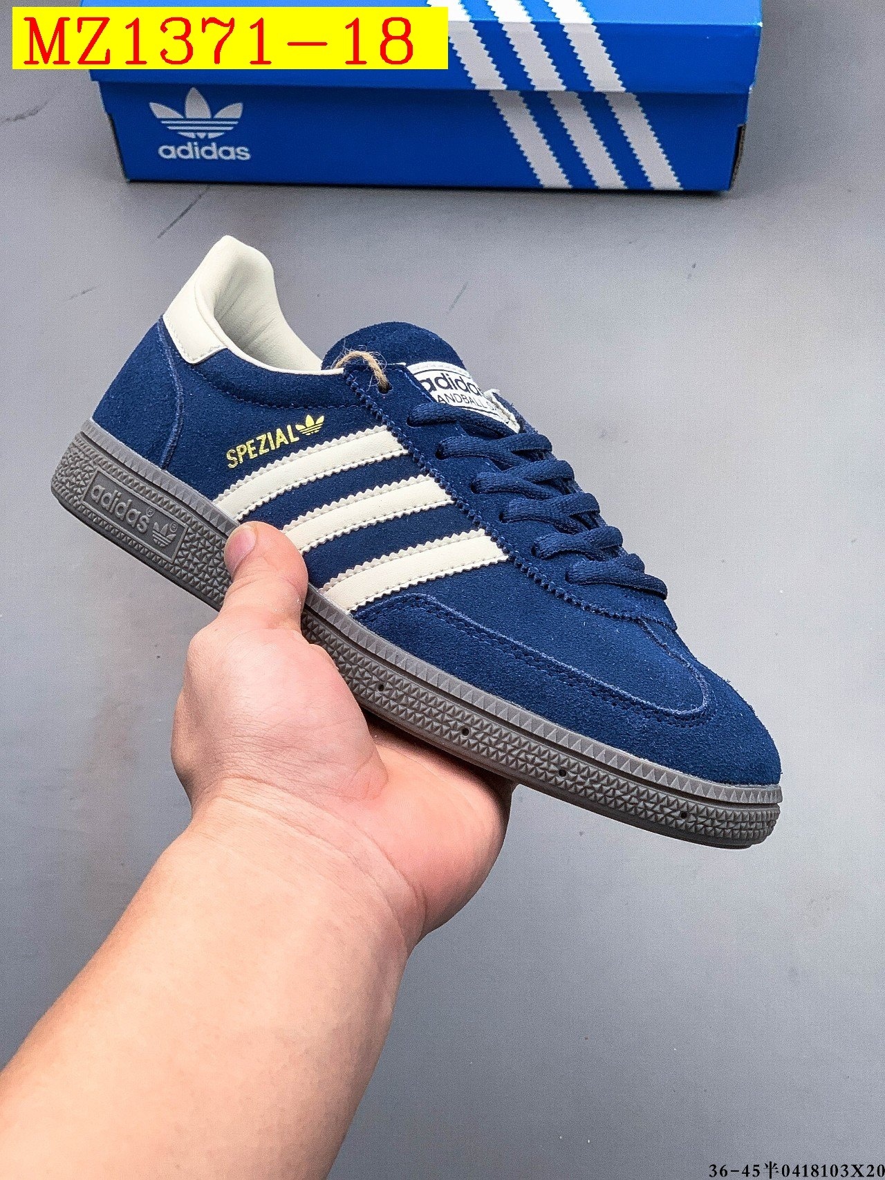 43$ Adidas HANDBALL SPEZIAL 3 size 36-45 half 827050 MZ1371 gallery
