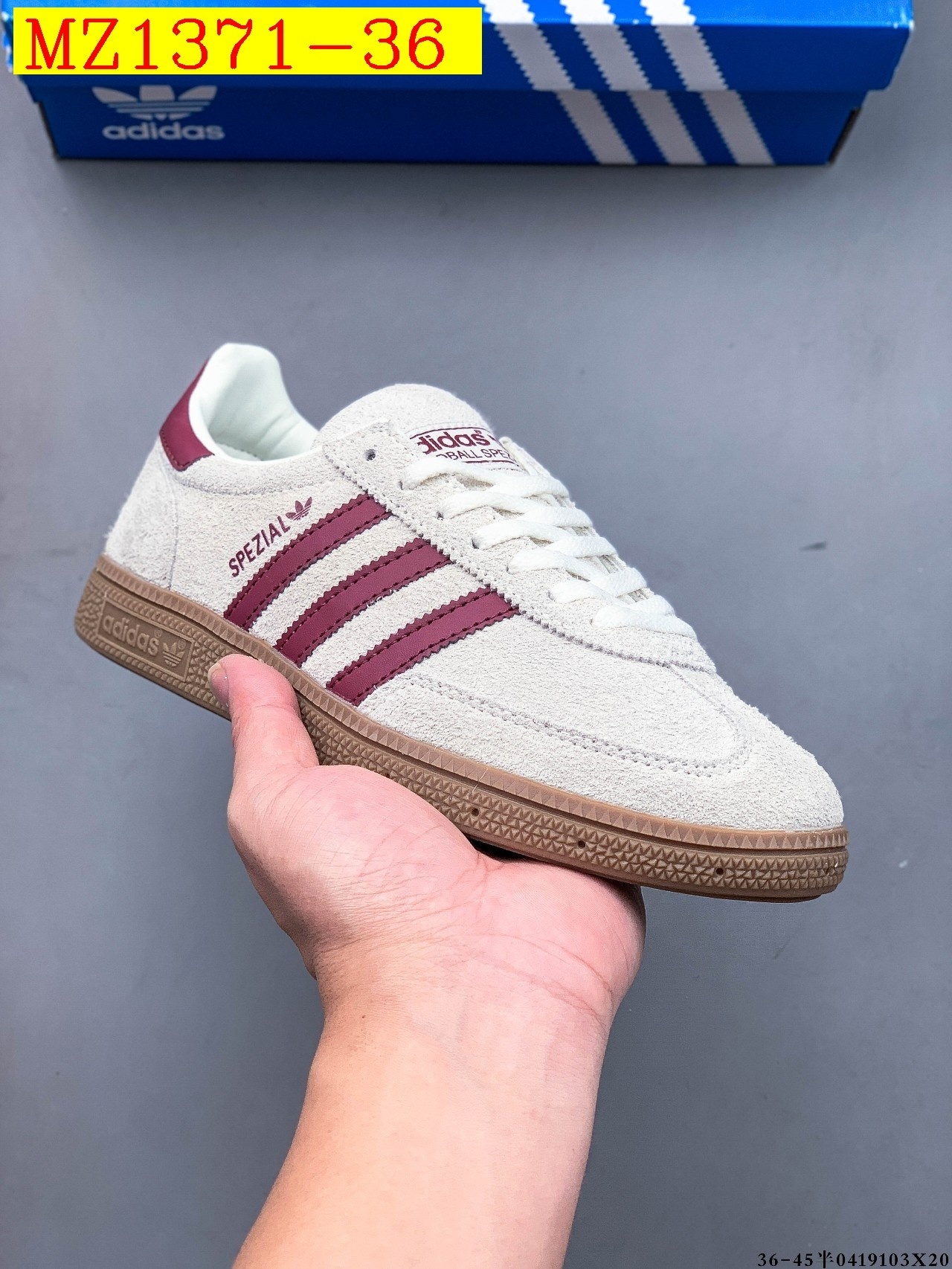 43$ Adidas HANDBALL SPEZIAL 3 size 36-45 half 827050 MZ1371 gallery