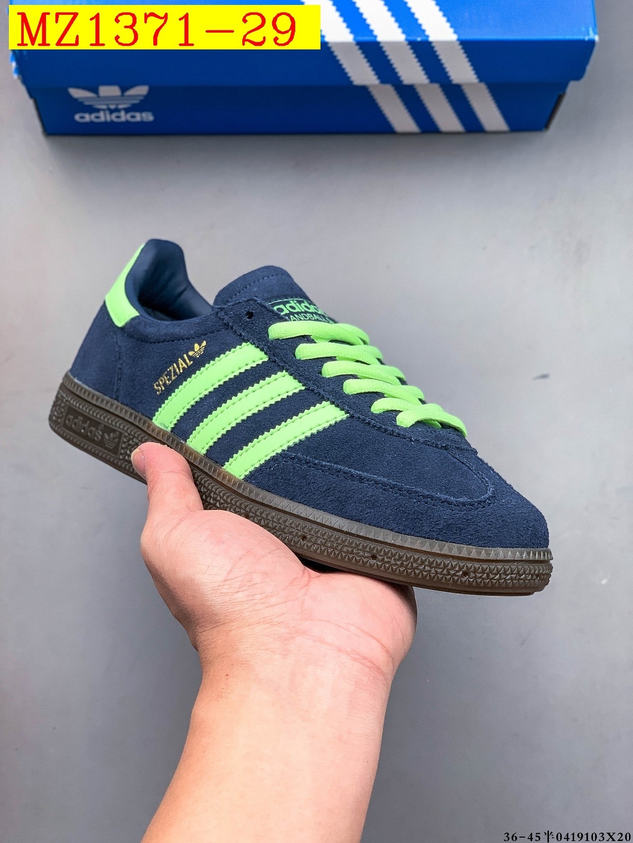 43$ Adidas HANDBALL SPEZIAL 3 size 36-45 half 827050 MZ1371 gallery
