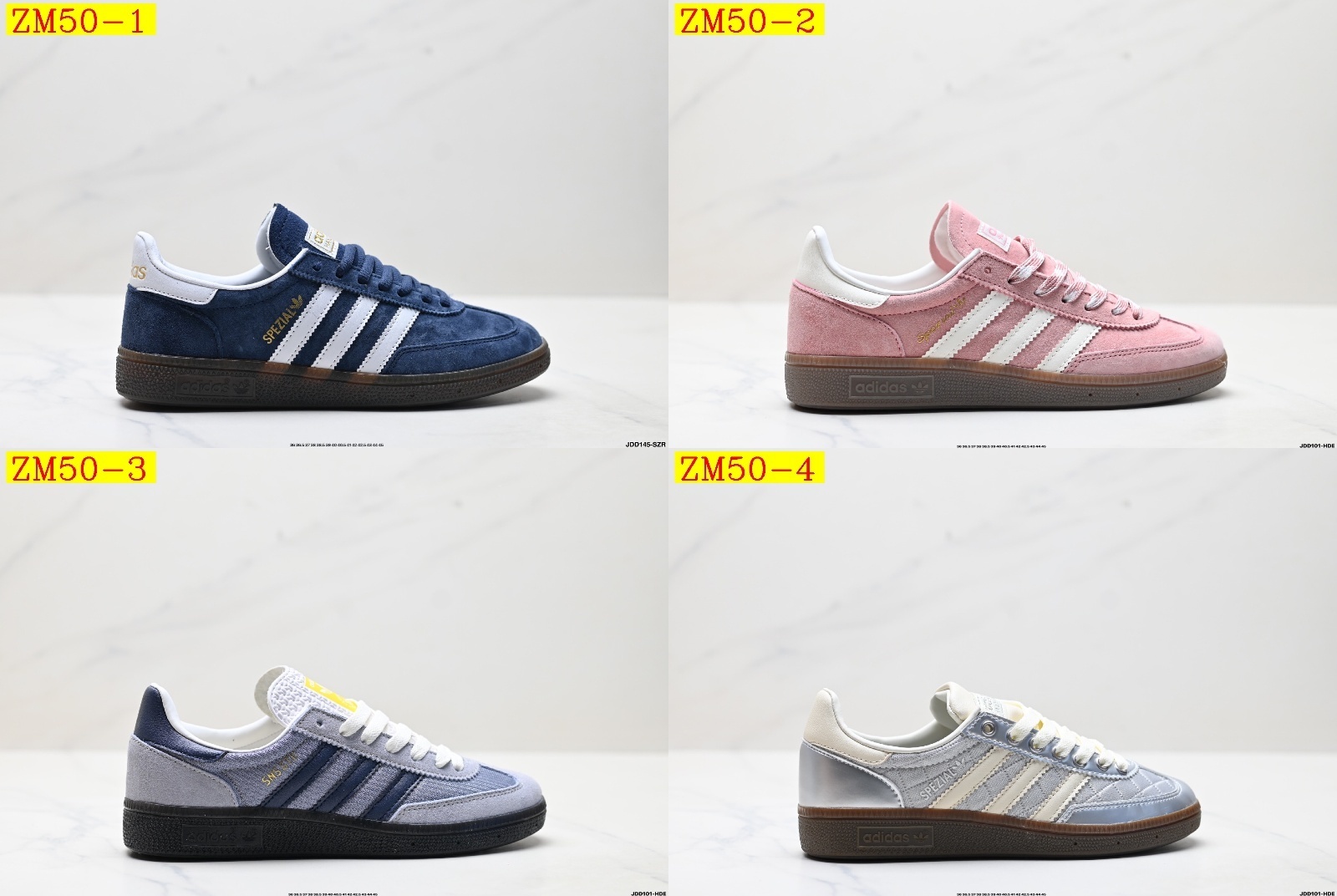 43$ Adidas Handball Spezial size 36-45 half 920010 ZM50 gallery
