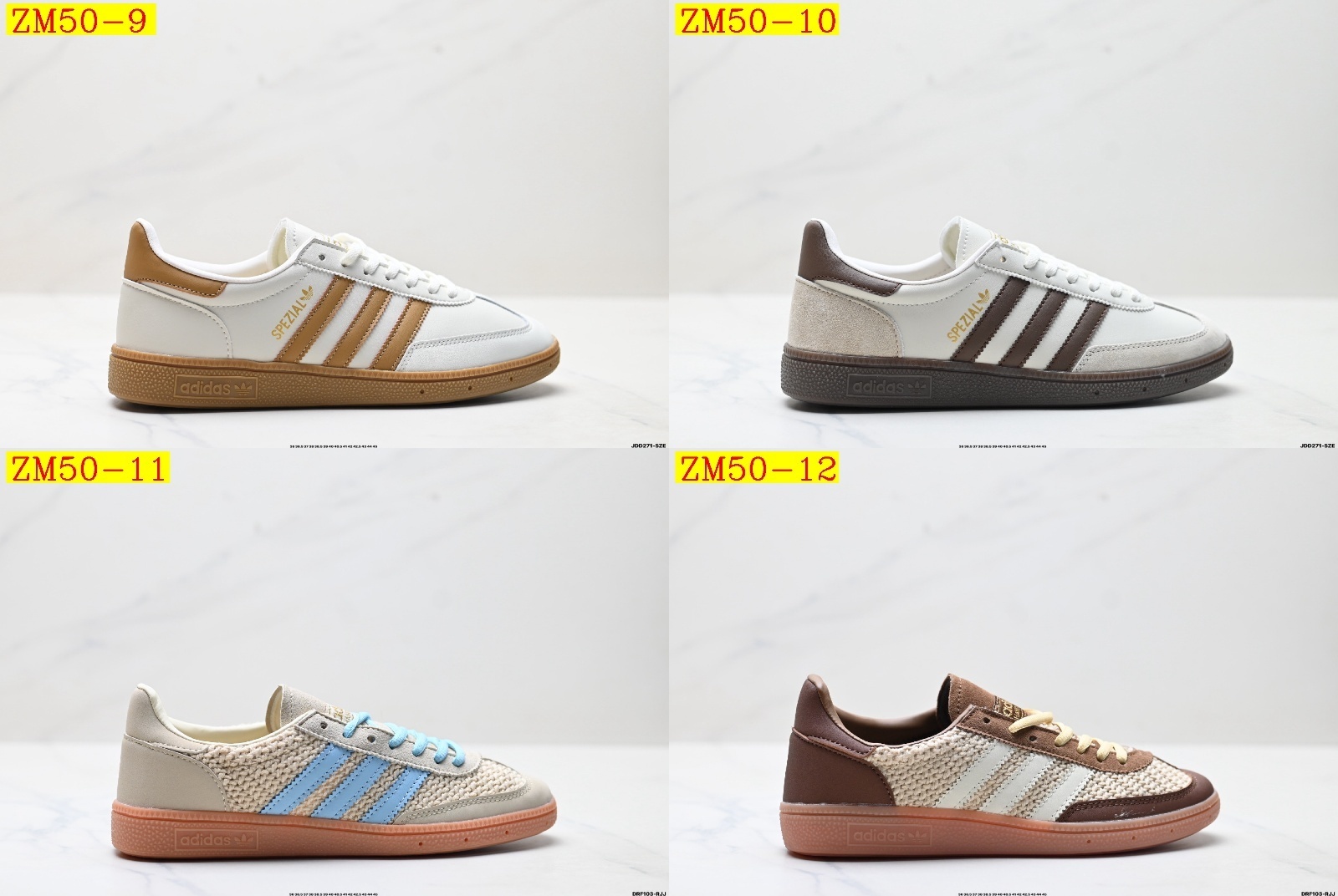 43$ Adidas Handball Spezial size 36-45 half 920010 ZM50 gallery