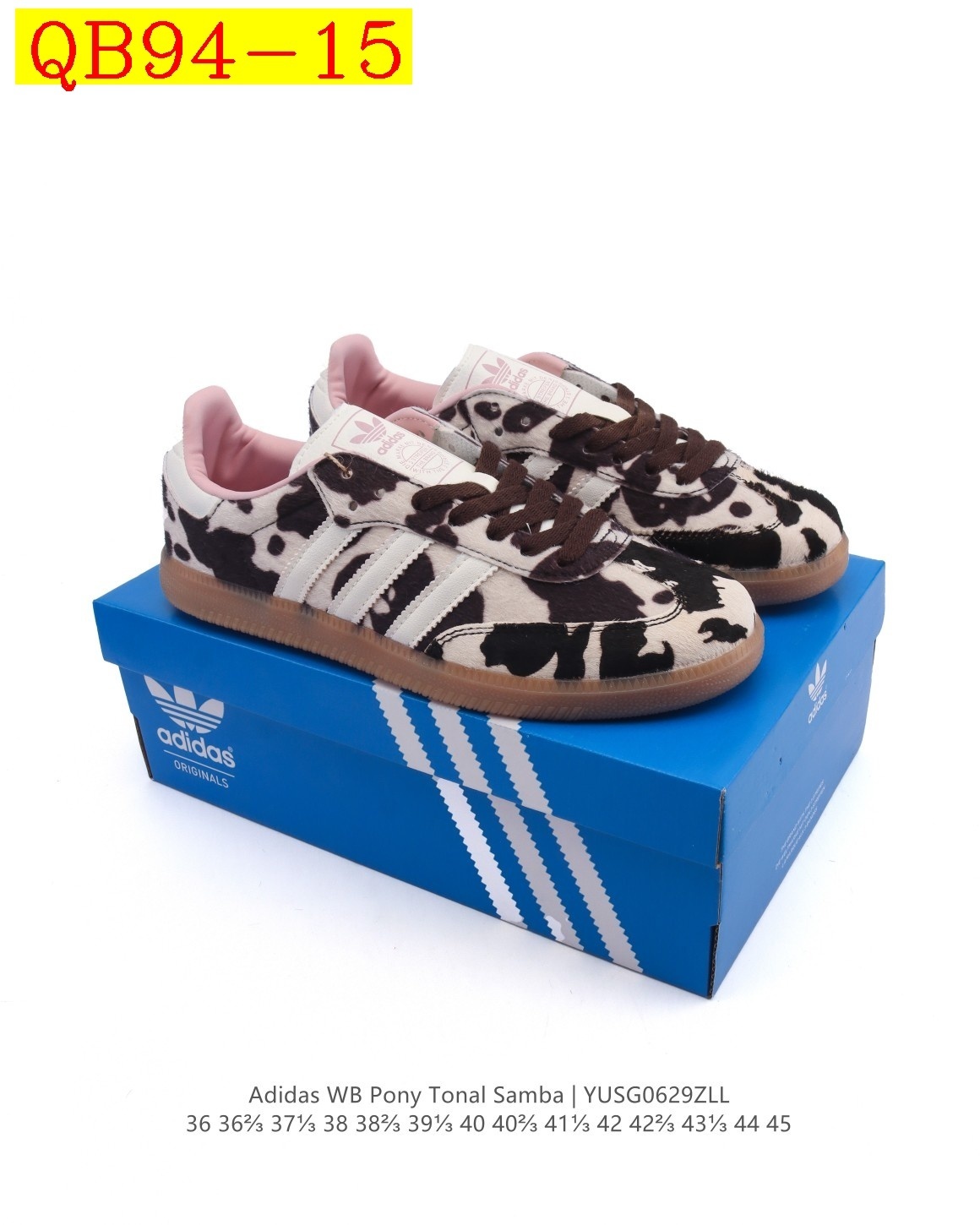 43$ Adidas Original Samba OG Size 36-45 half 522070 QB94 gallery