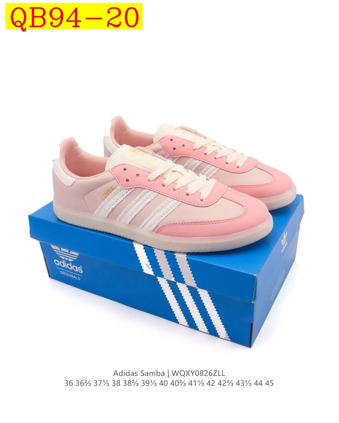 43$ Adidas Original Samba OG Size 36-45 half 522070 QB94 gallery