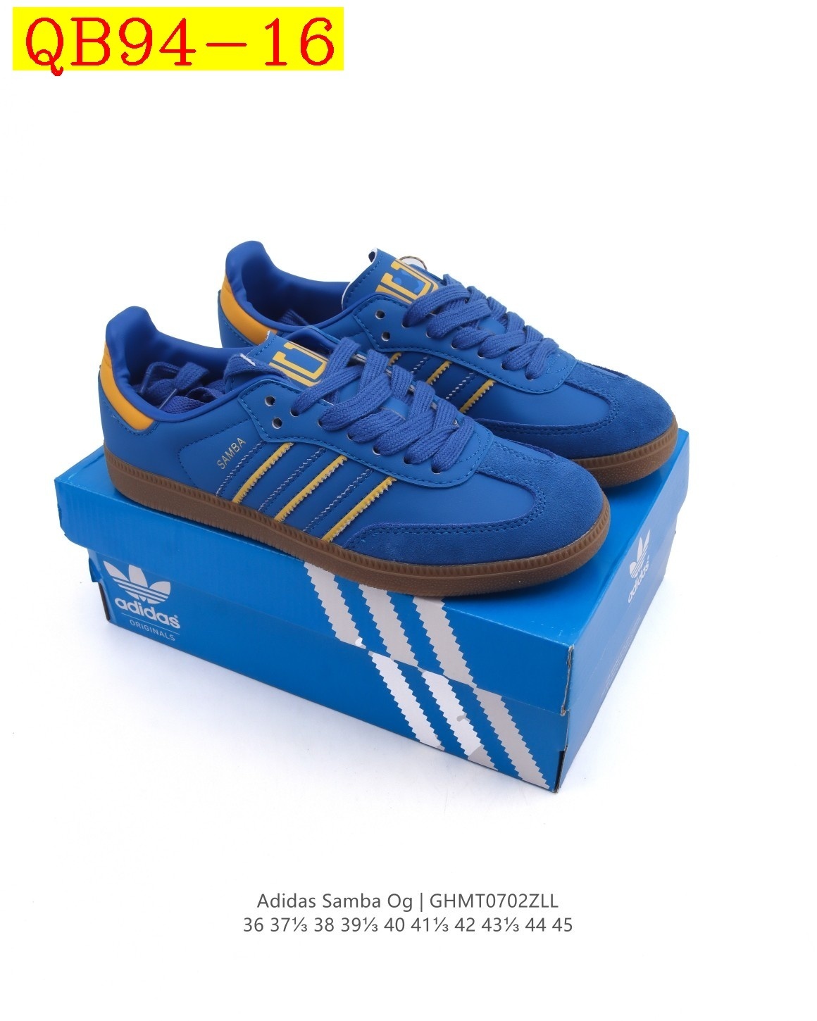 43$ Adidas Original Samba OG Size 36-45 half 522070 QB94 gallery