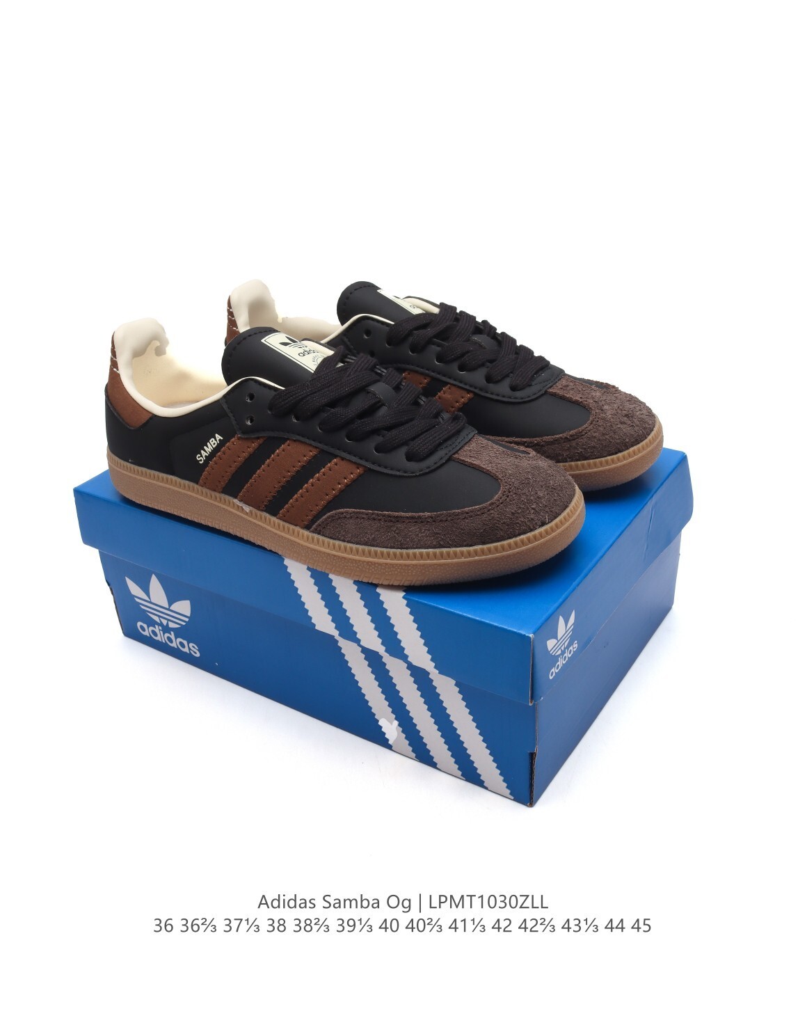 43$ Adidas Original Samba OG Size 36-45 half 522070 QB94 gallery