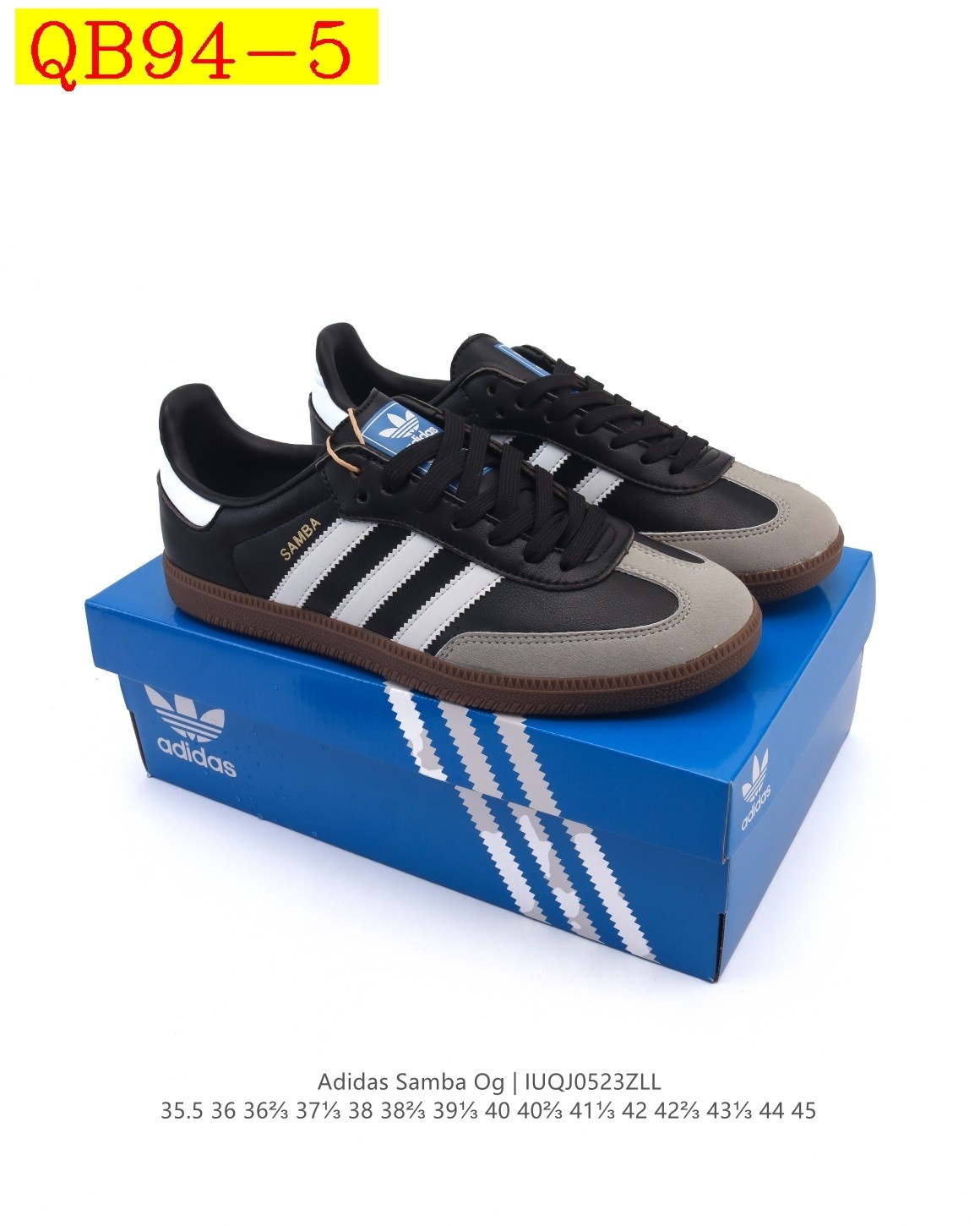 43$ Adidas Original Samba OG Size 36-45 half 522070 QB94 gallery