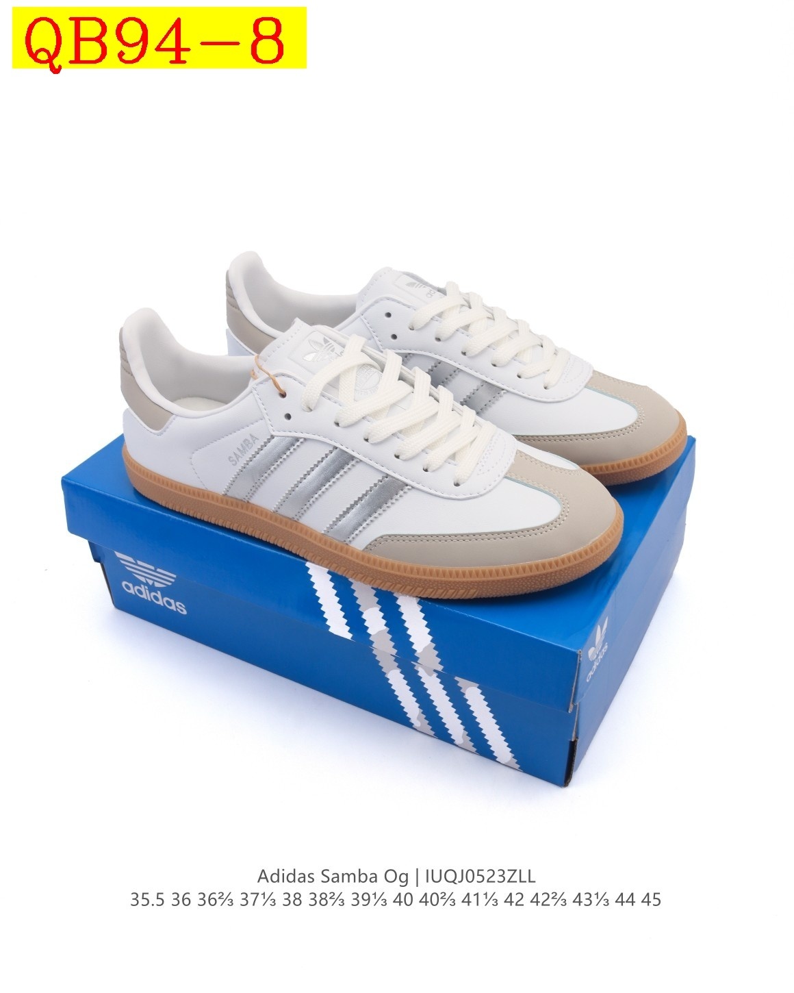 43$ Adidas Original Samba OG Size 36-45 half 522070 QB94 gallery