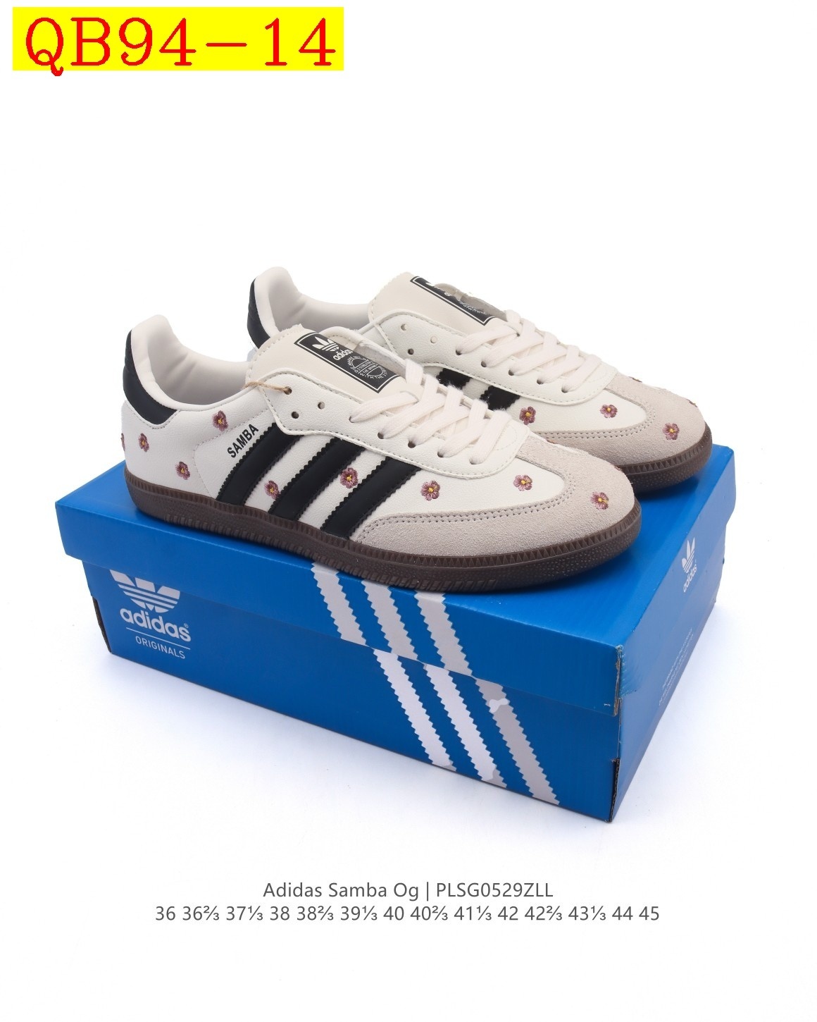 43$ Adidas Original Samba OG Size 36-45 half 522070 QB94 gallery