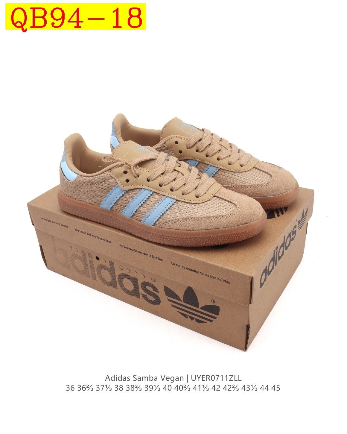 43$ Adidas Original Samba OG Size 36-45 half 522070 QB94 gallery
