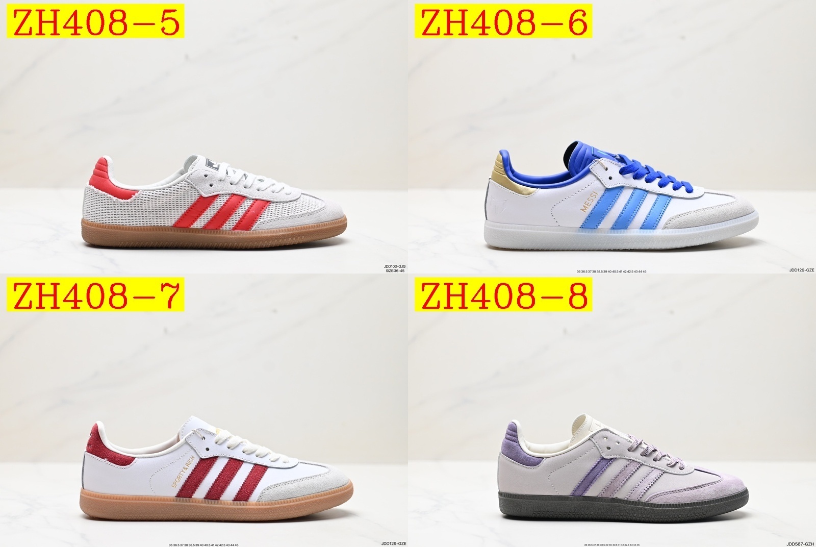 43$ Adidas Originals Samba size 36-45 All Colors 12 421050 ZH408 gallery