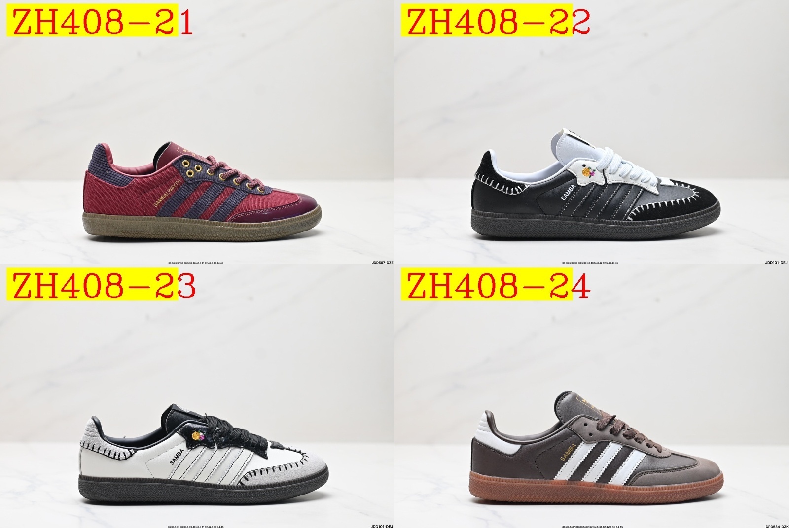 43$ Adidas Originals Samba size 36-45 All Colors 12 421050 ZH408 gallery