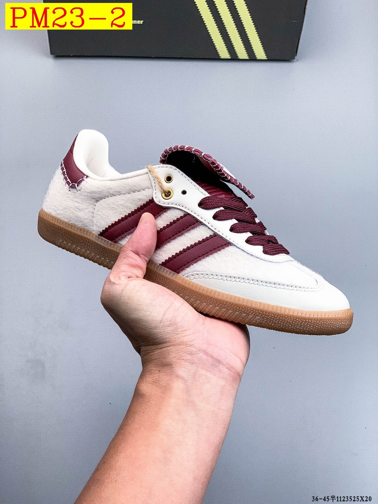 43$ Adidas Originals Wb Pony Tonal Samba OG Size 36-45 half 126060 PM23 gallery