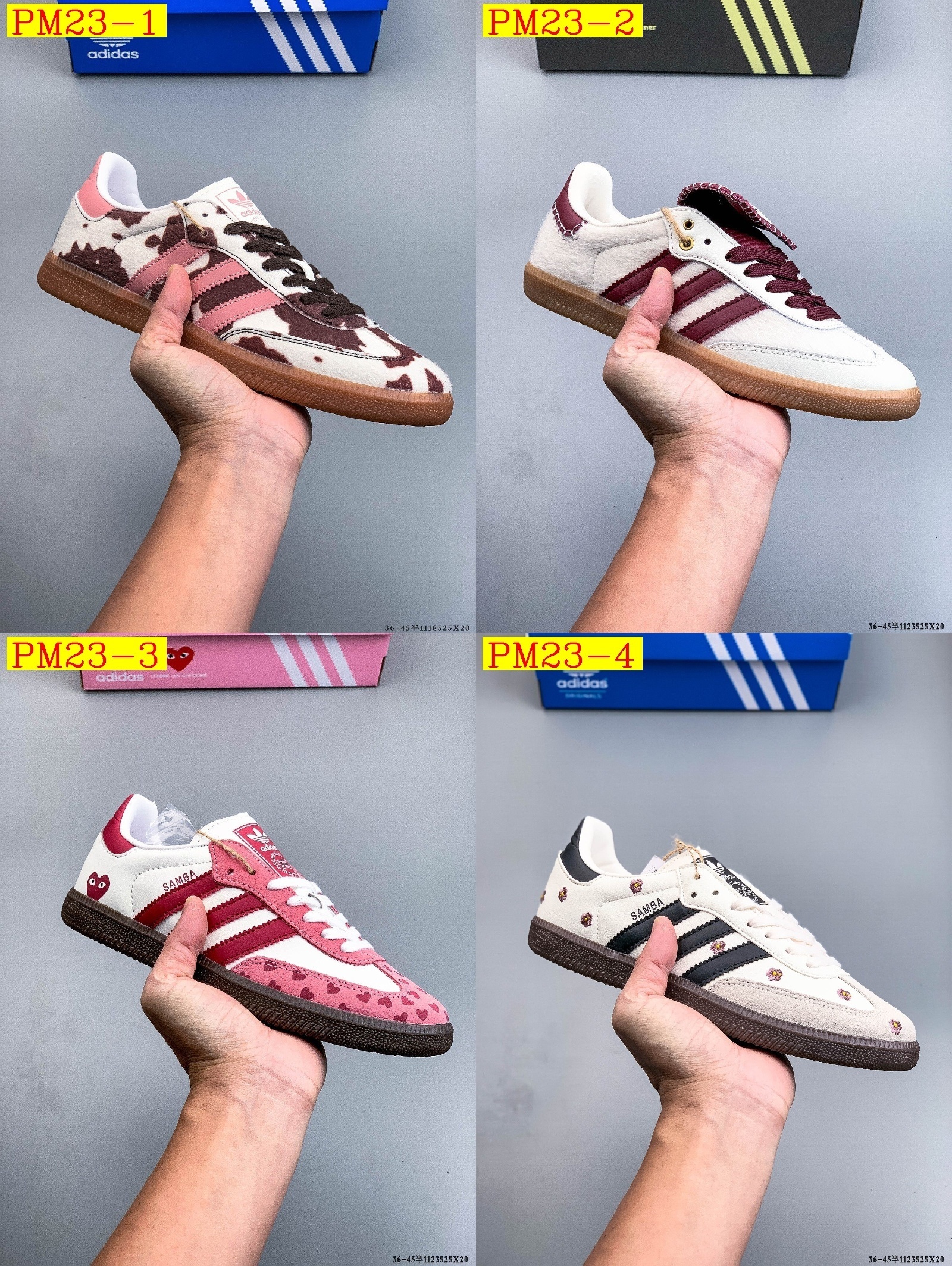 43$ Adidas Originals Wb Pony Tonal Samba OG Size 36-45 half 126060 PM23 gallery