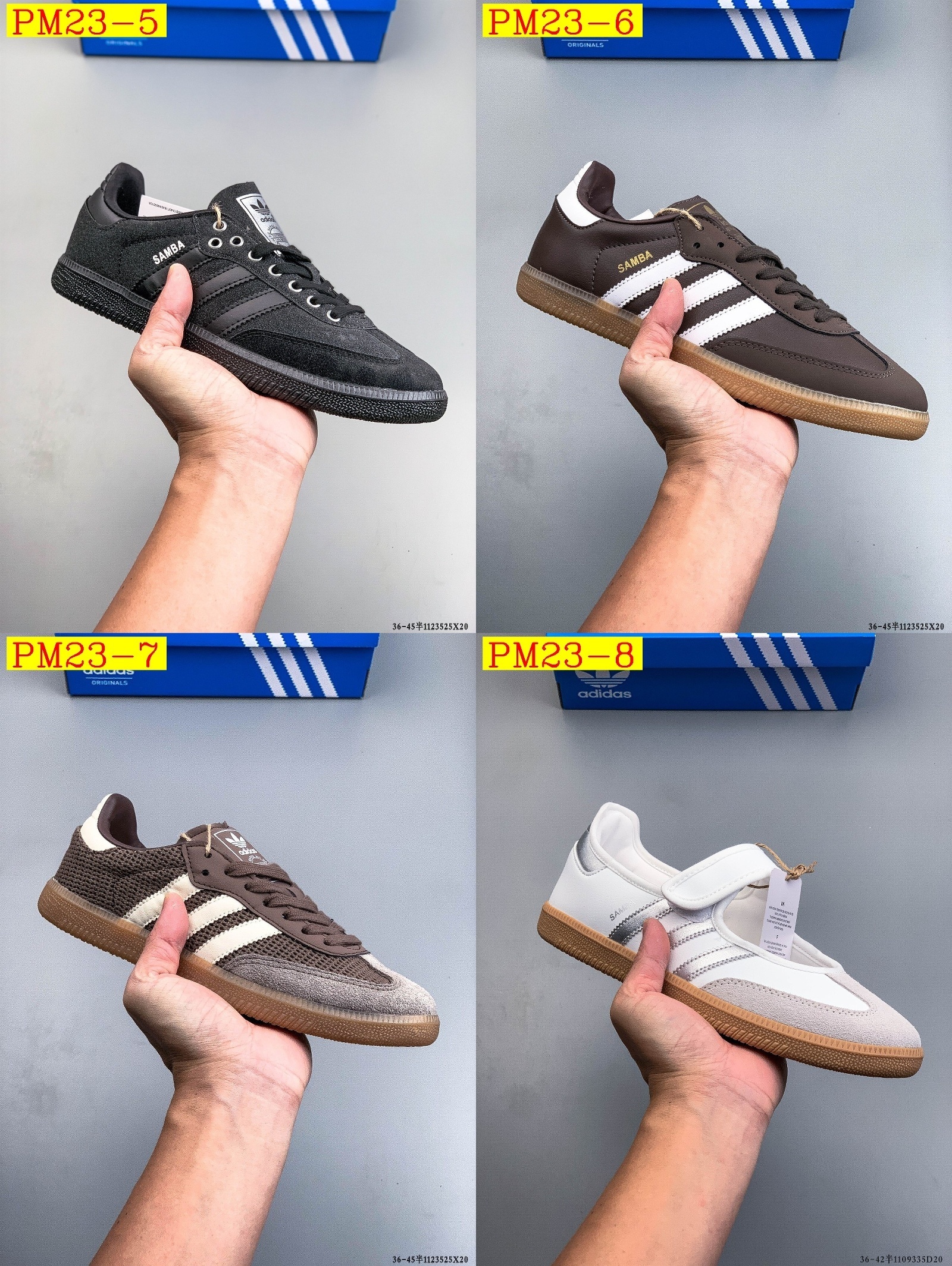 43$ Adidas Originals Wb Pony Tonal Samba OG Size 36-45 half 126060 PM23 gallery