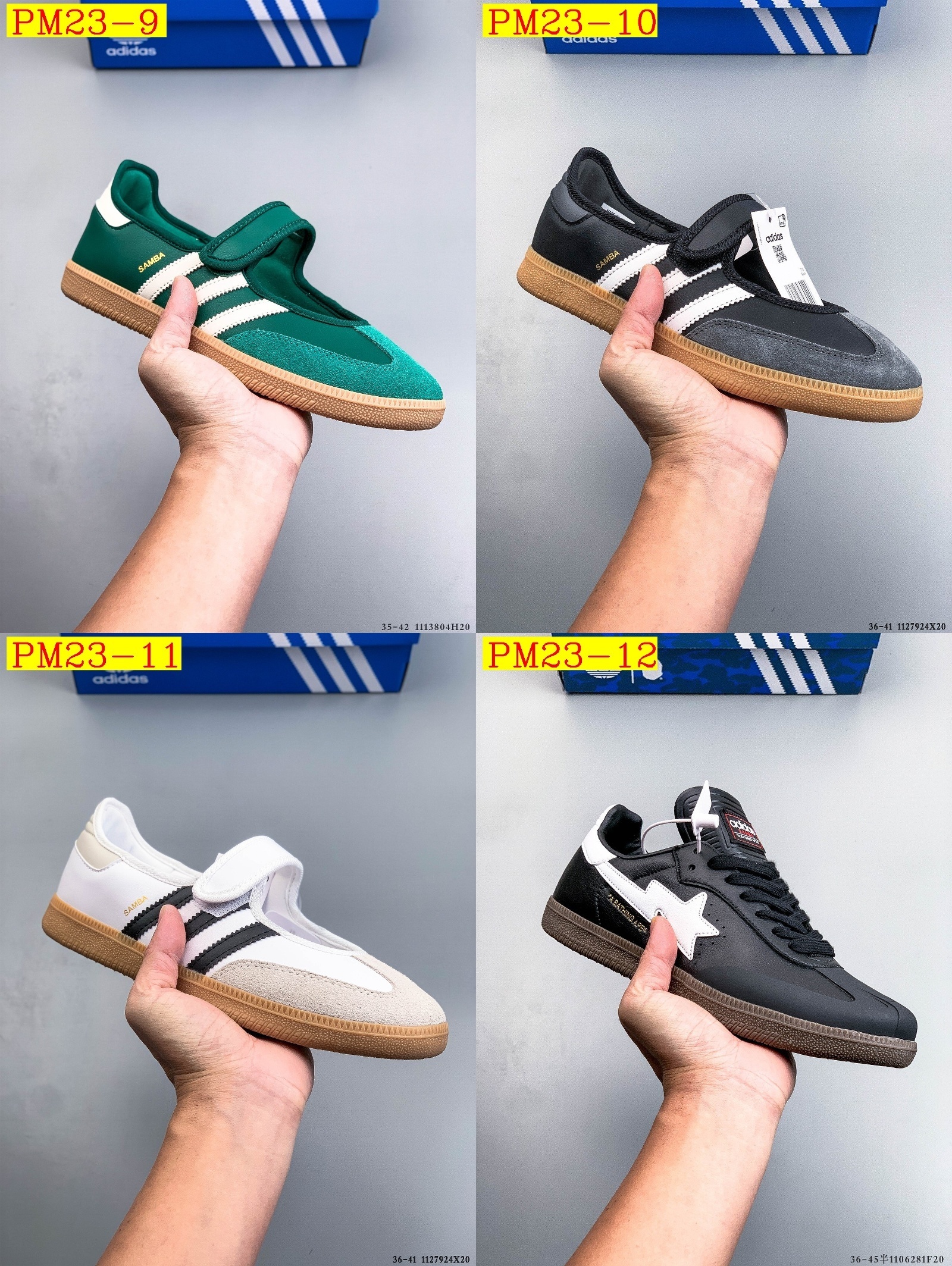 43$ Adidas Originals Wb Pony Tonal Samba OG Size 36-45 half 126060 PM23 gallery