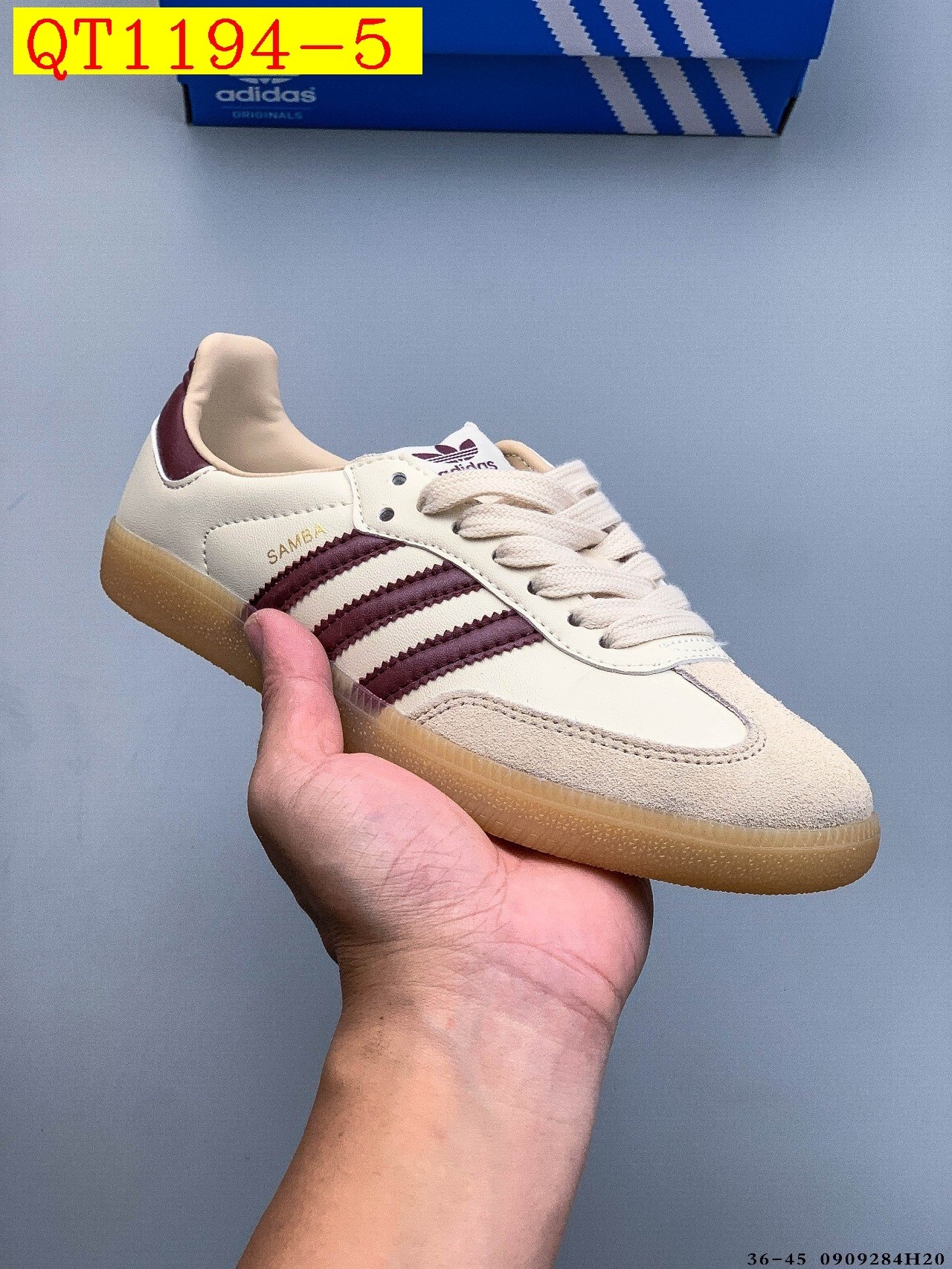 43$ Adidas Samba OG SIZE 36-45 HALF 121090 QT1194 gallery