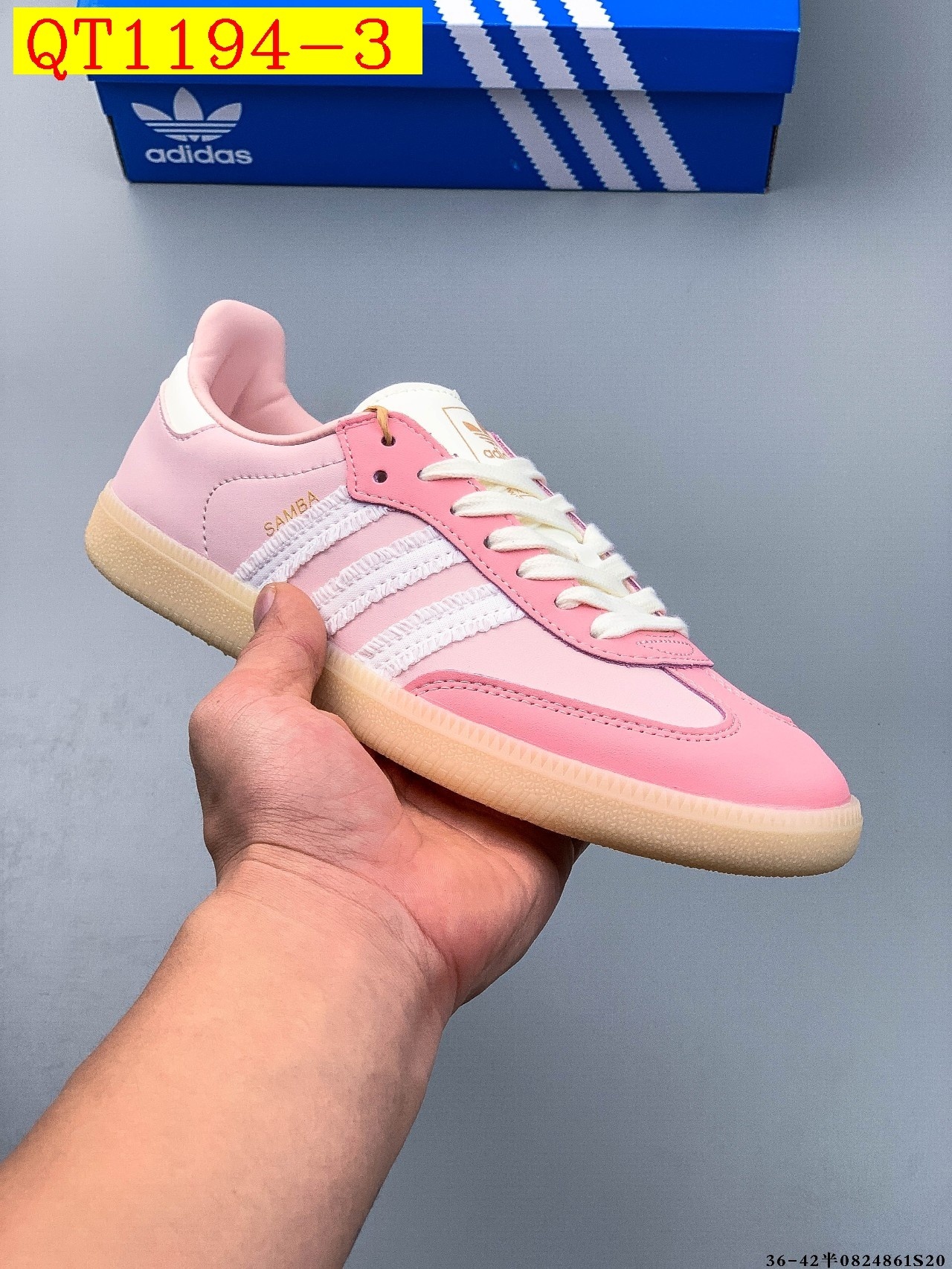 43$ Adidas Samba OG SIZE 36-45 HALF 121090 QT1194 gallery