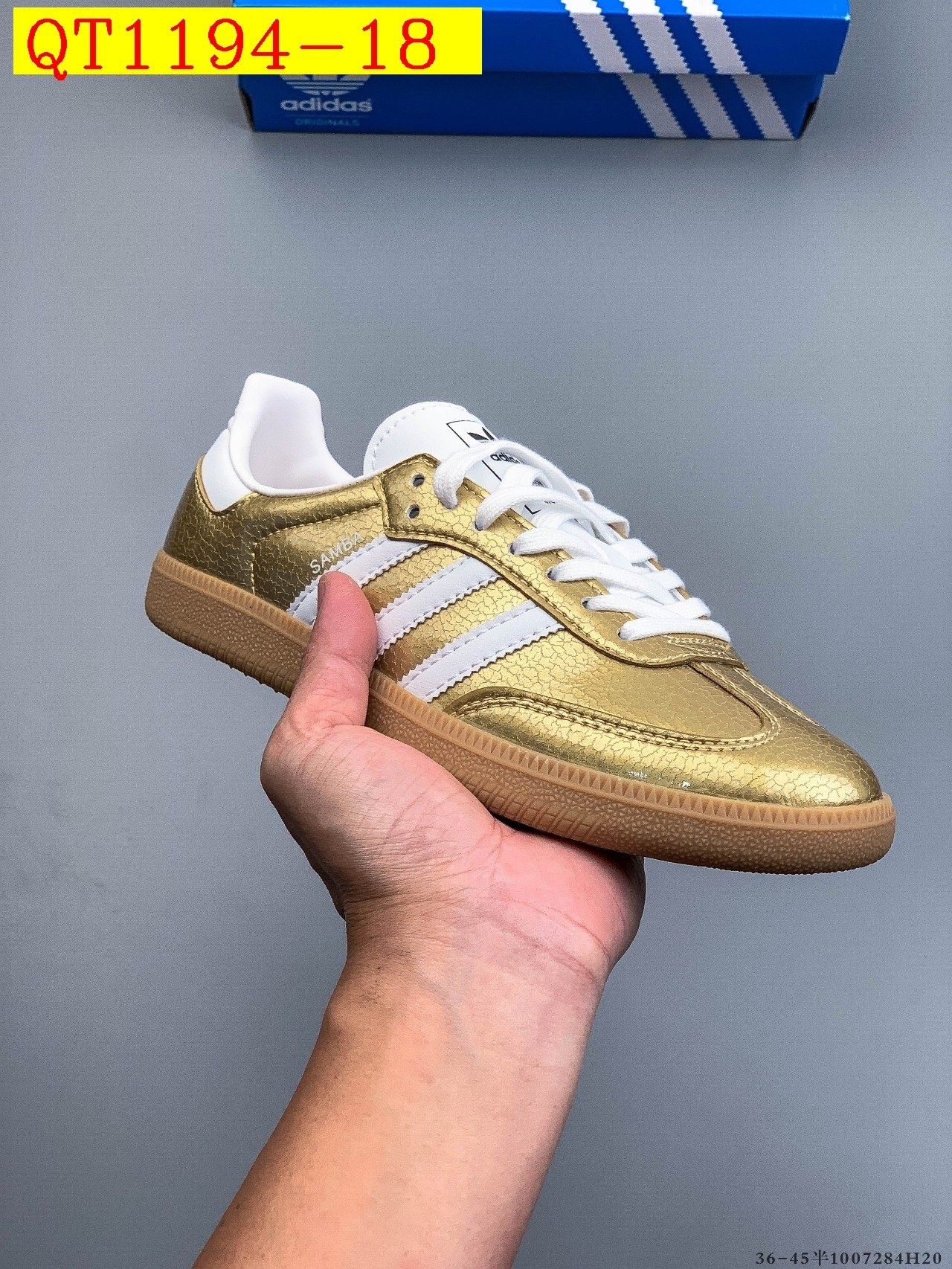 43$ Adidas Samba OG SIZE 36-45 HALF 121090 QT1194 gallery