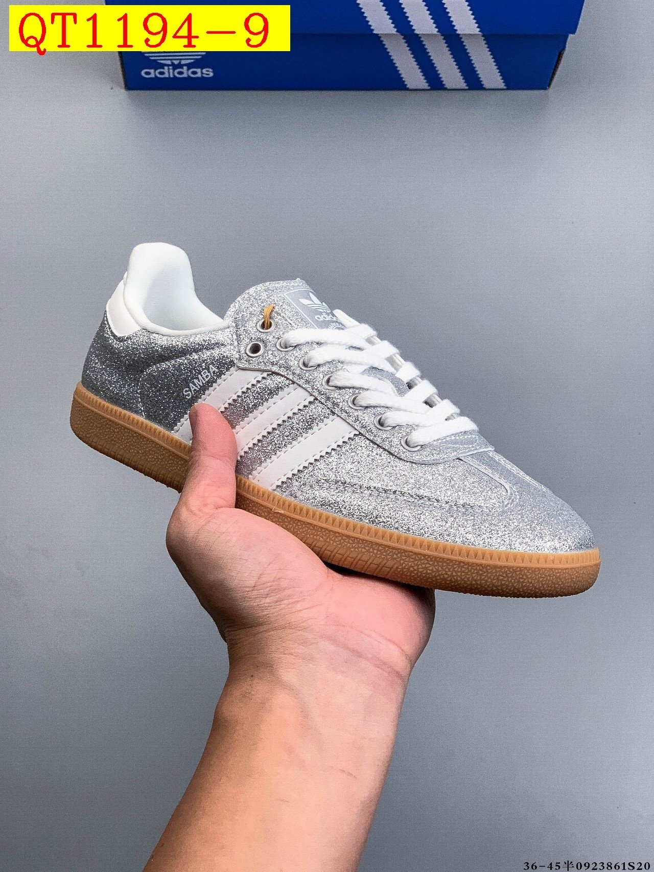 43$ Adidas Samba OG SIZE 36-45 HALF 121090 QT1194 gallery