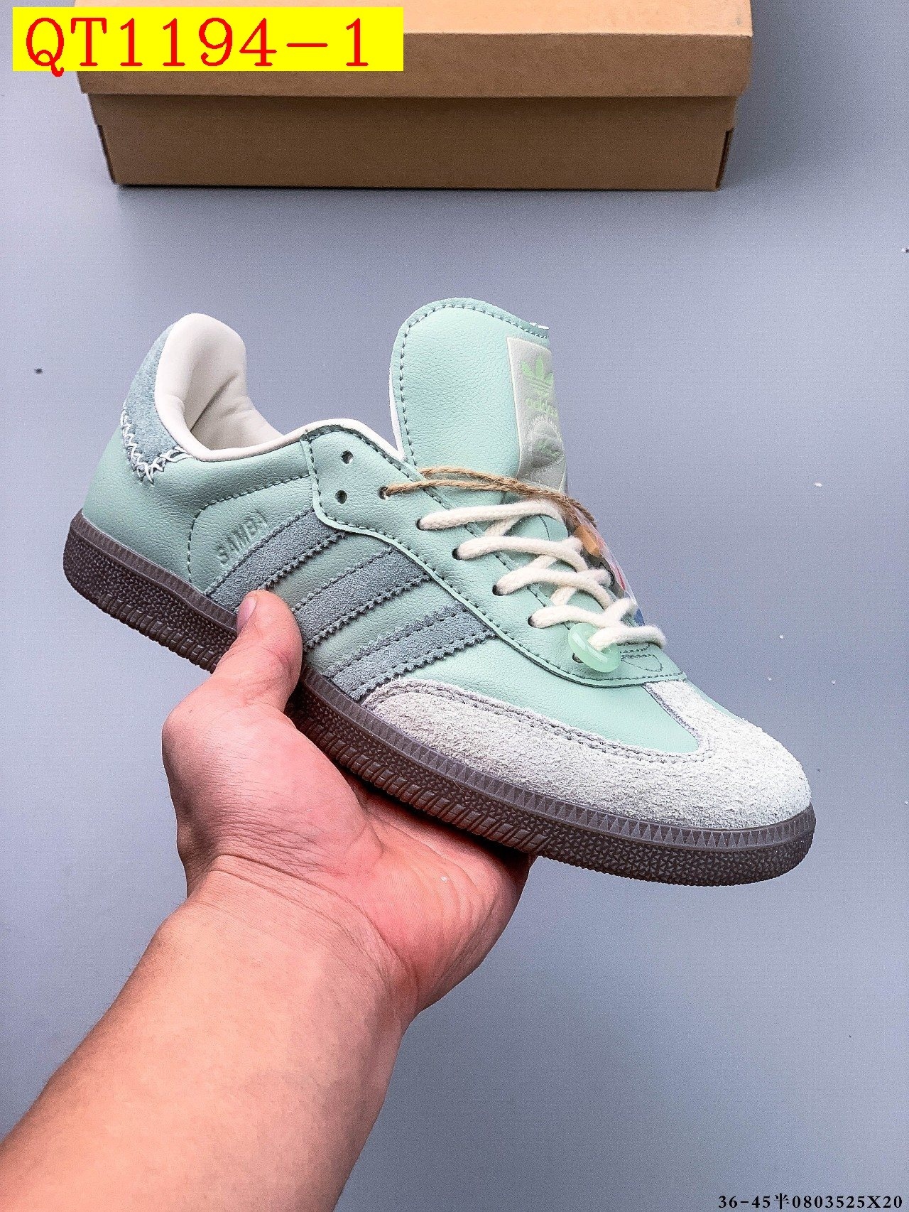 43$ Adidas Samba OG SIZE 36-45 HALF 121090 QT1194 gallery