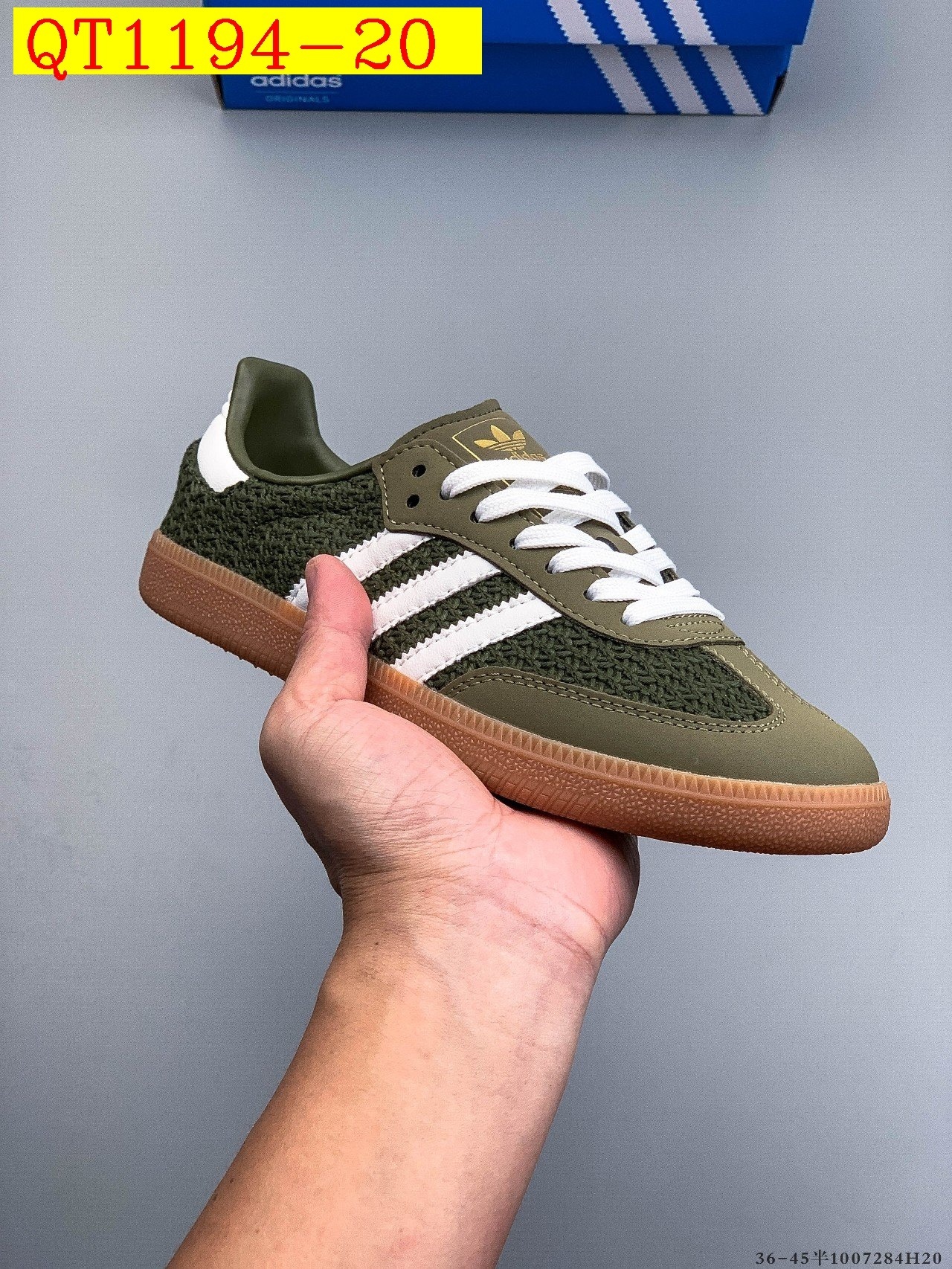 43$ Adidas Samba OG SIZE 36-45 HALF 121090 QT1194 gallery