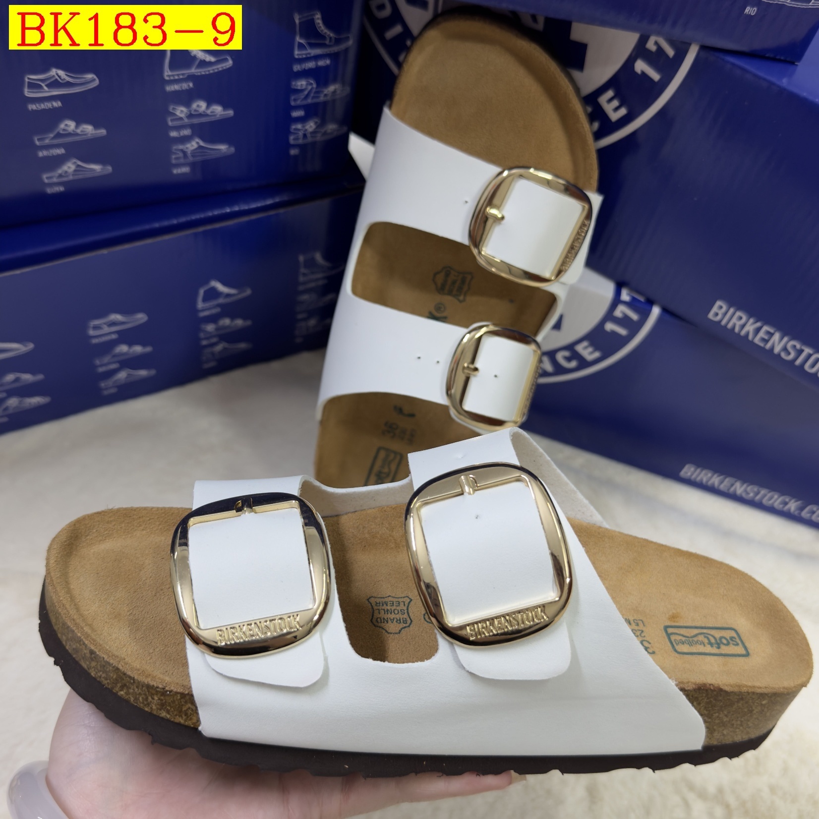 43$ BIRKENSTOCK Slippers size 36-45 019720 BK183 gallery