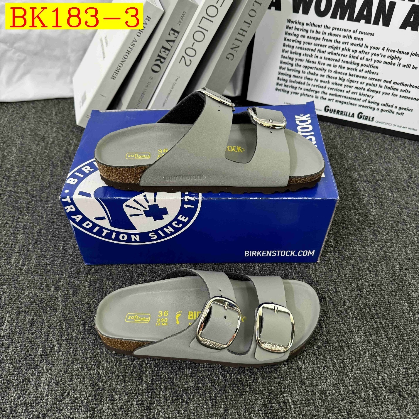 43$ BIRKENSTOCK Slippers size 36-45 019720 BK183 gallery