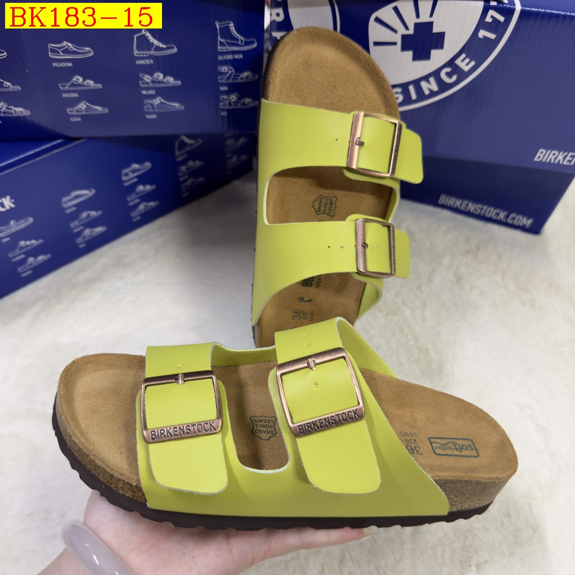 43$ BIRKENSTOCK Slippers size 36-45 019720 BK183 gallery