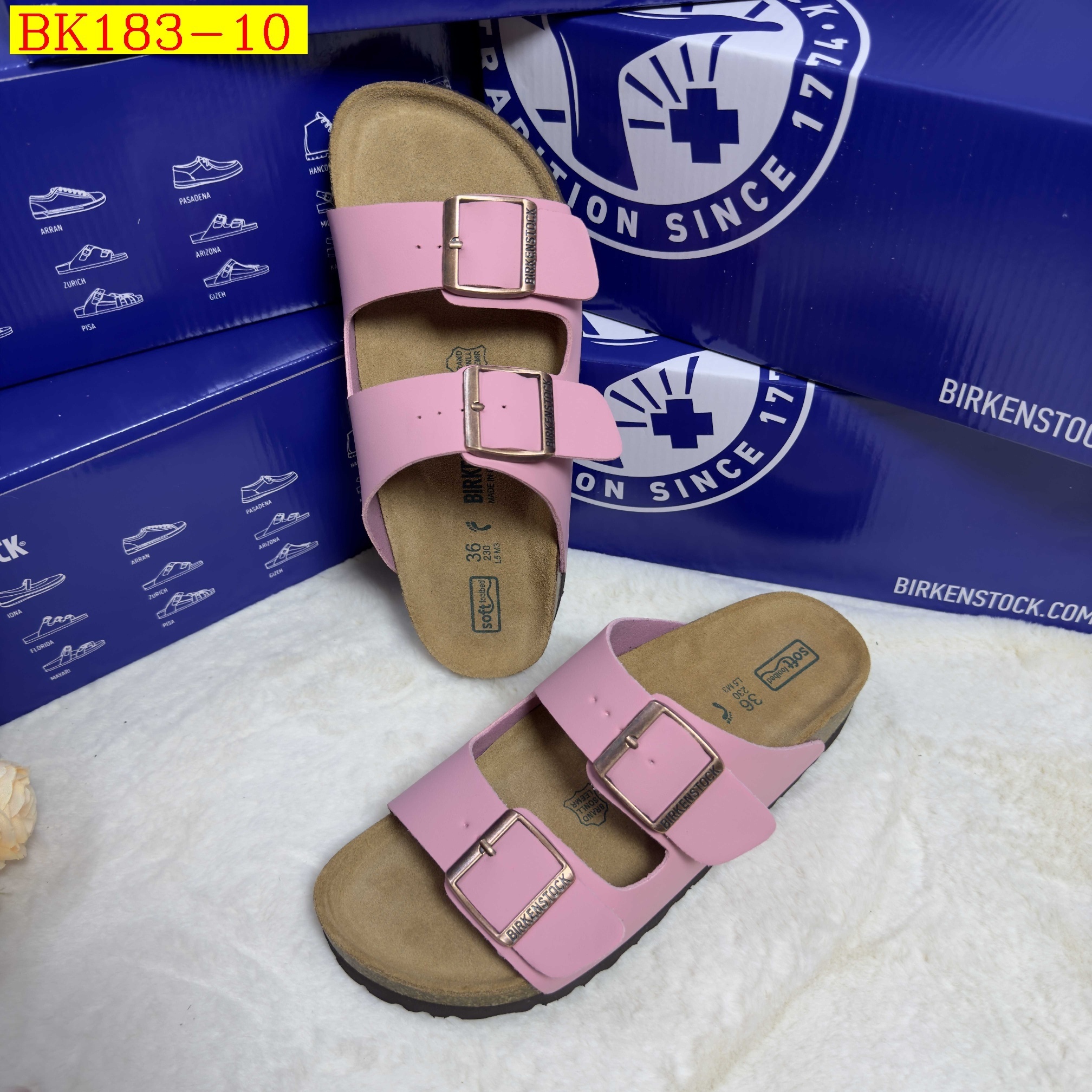 43$ BIRKENSTOCK Slippers size 36-45 019720 BK183 gallery
