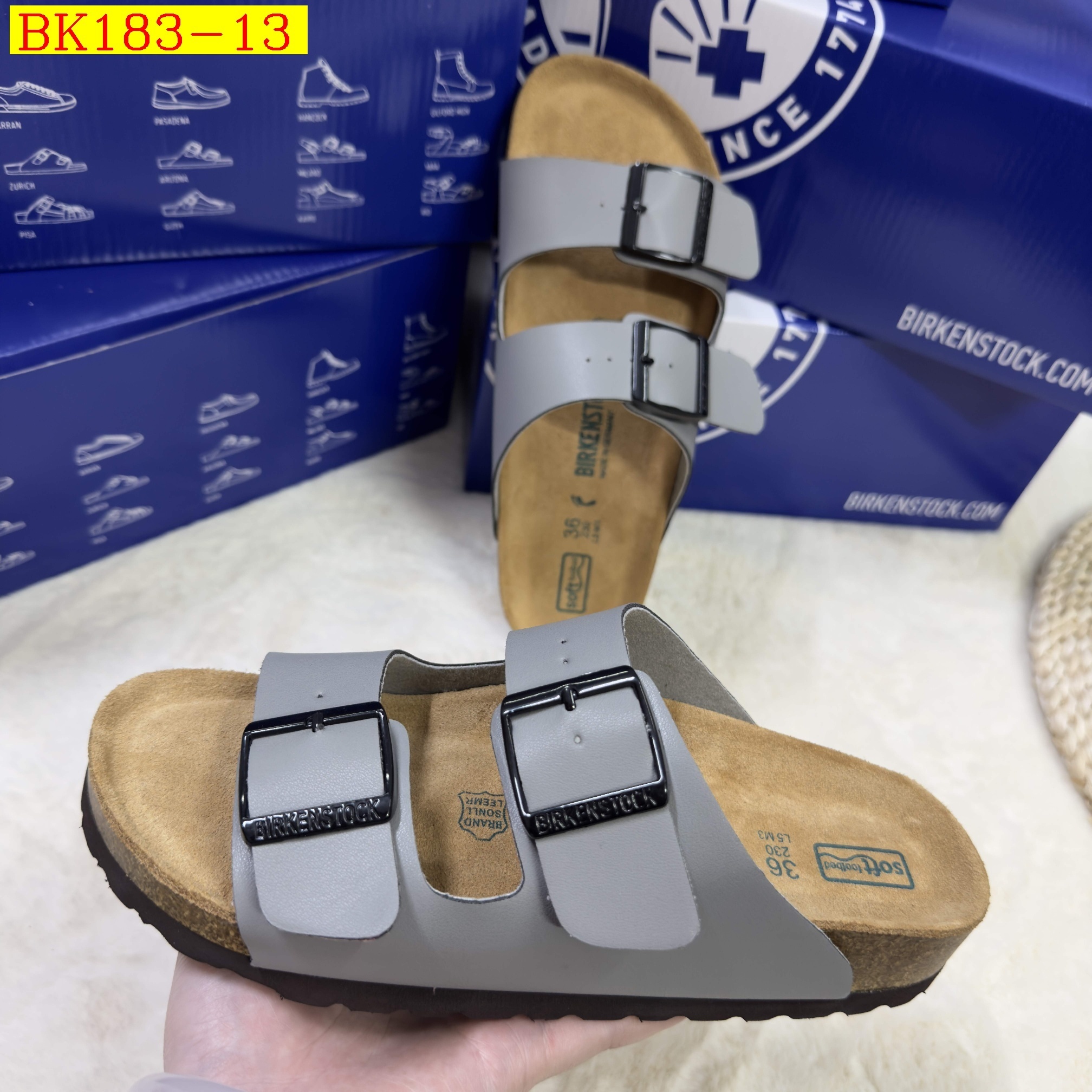 43$ BIRKENSTOCK Slippers size 36-45 019720 BK183 gallery