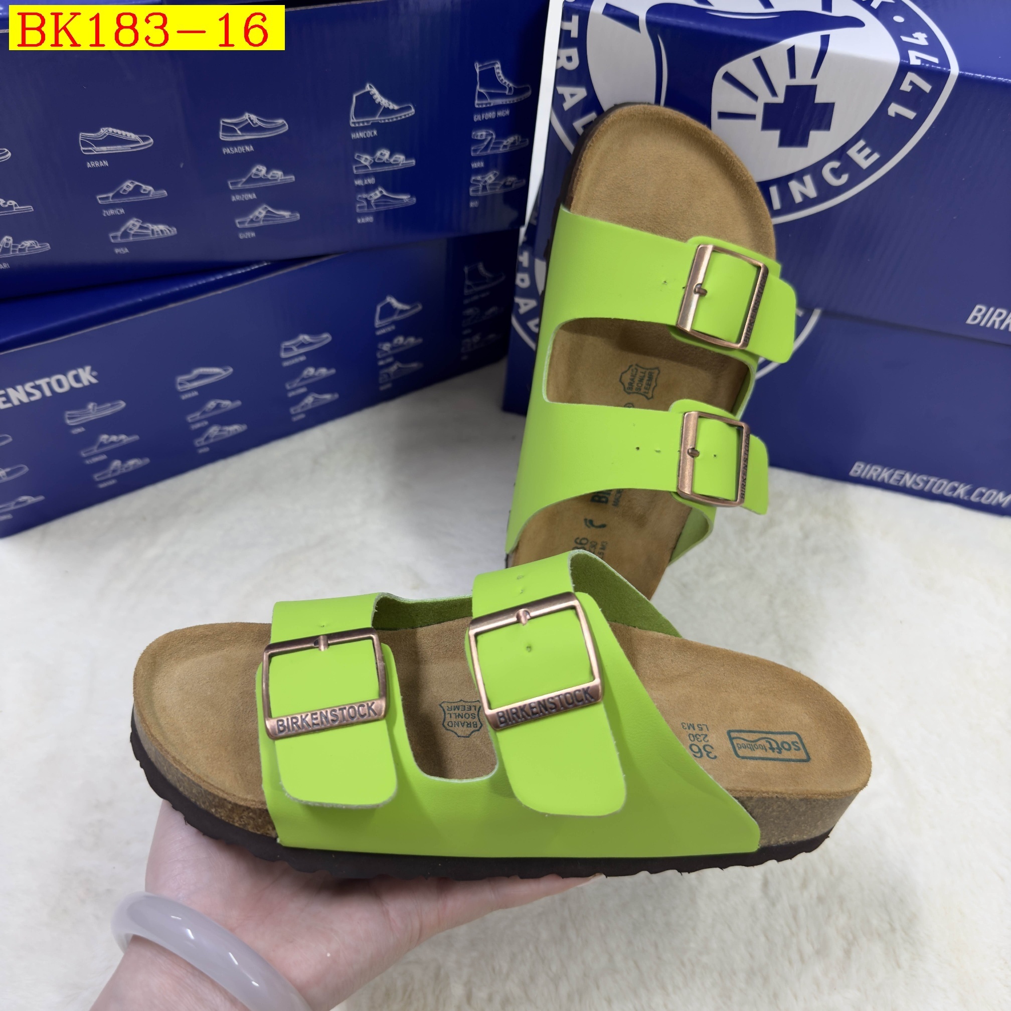 43$ BIRKENSTOCK Slippers size 36-45 019720 BK183 gallery