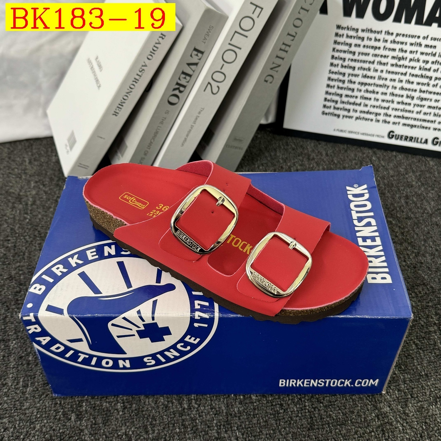 43$ BIRKENSTOCK Slippers size 36-45 019720 BK183 gallery