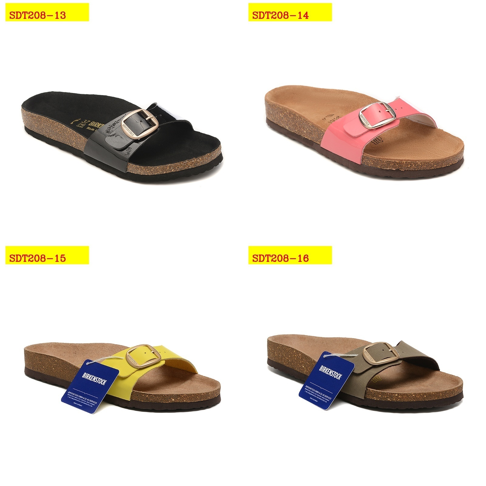 43$ Birkenstock Madrid Big Buckle Slippers size 35-45 311930 SDT208 gallery