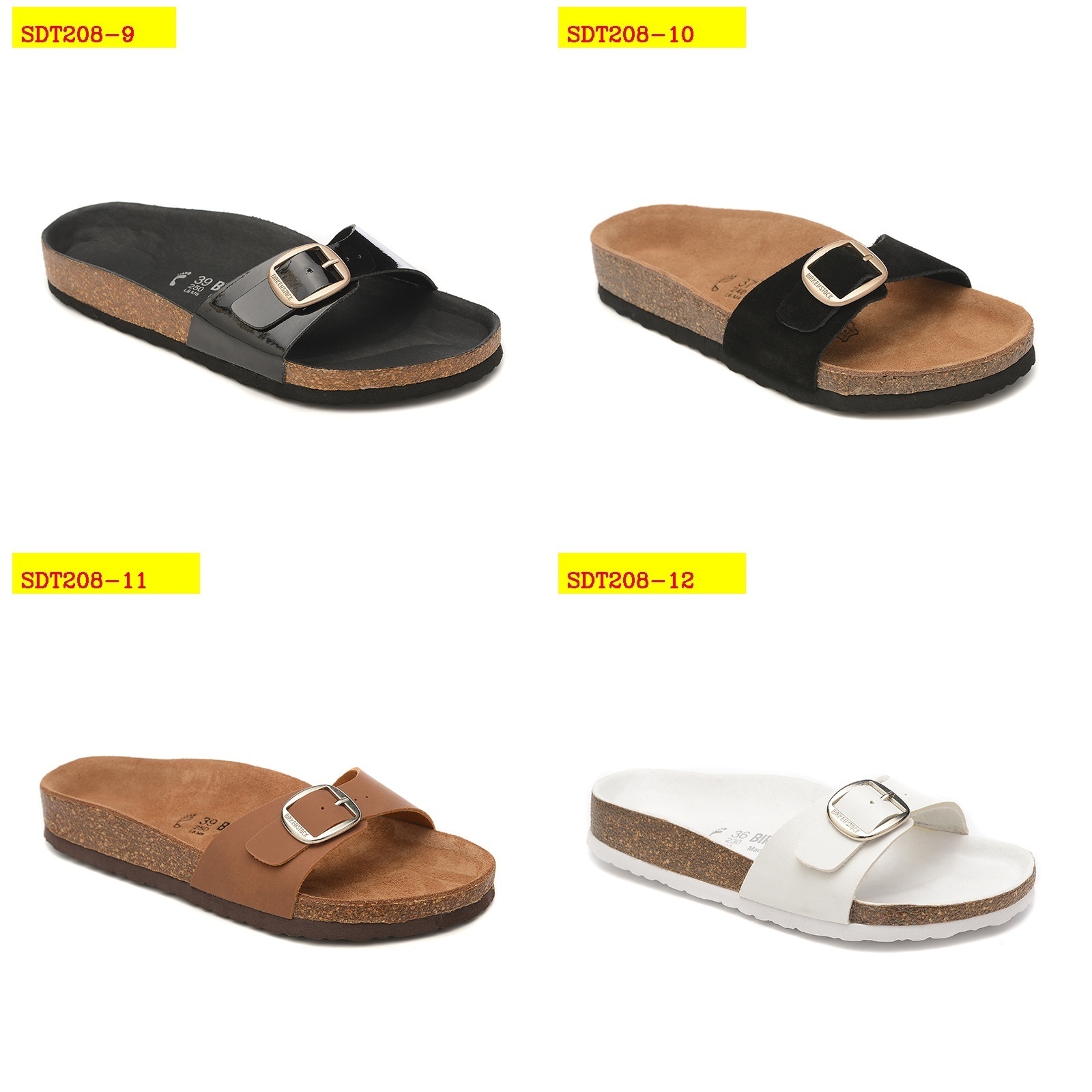 43$ Birkenstock Madrid Big Buckle Slippers size 35-45 311930 SDT208 gallery
