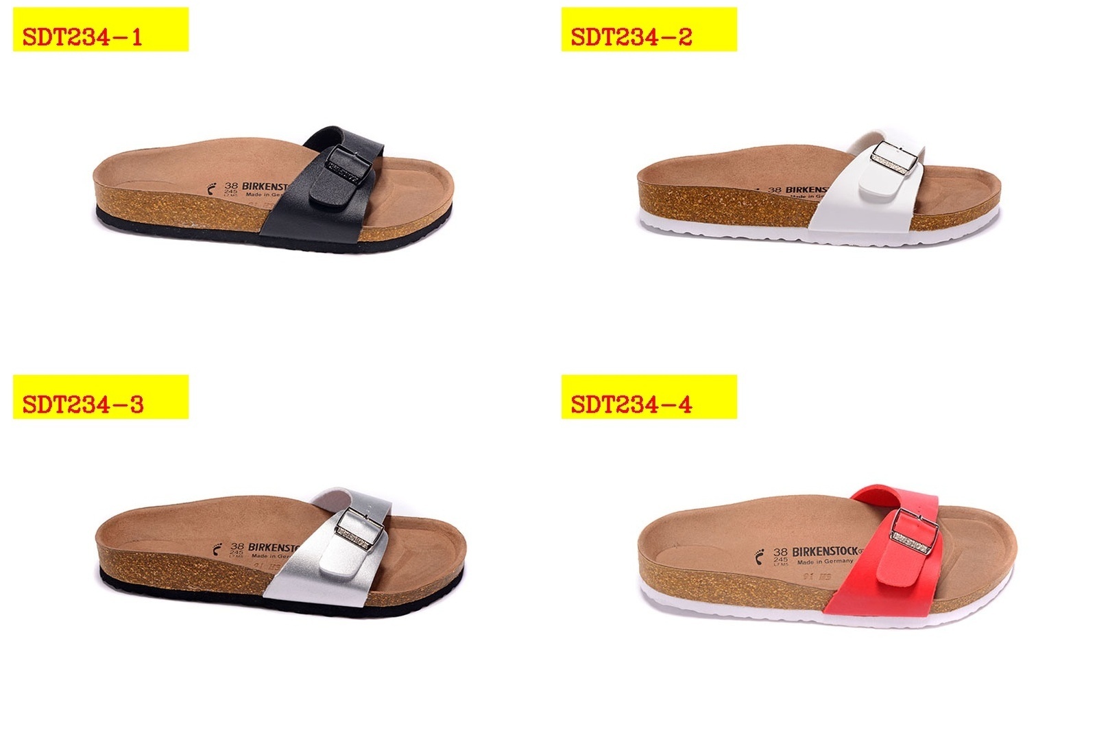 43$ Birkenstock Slippers size 35-45 310900 SDT234 gallery