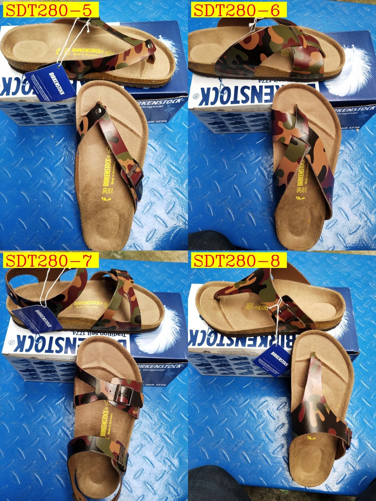43$ Birkenstock Slippers size 35-45 817920 SDT280 gallery